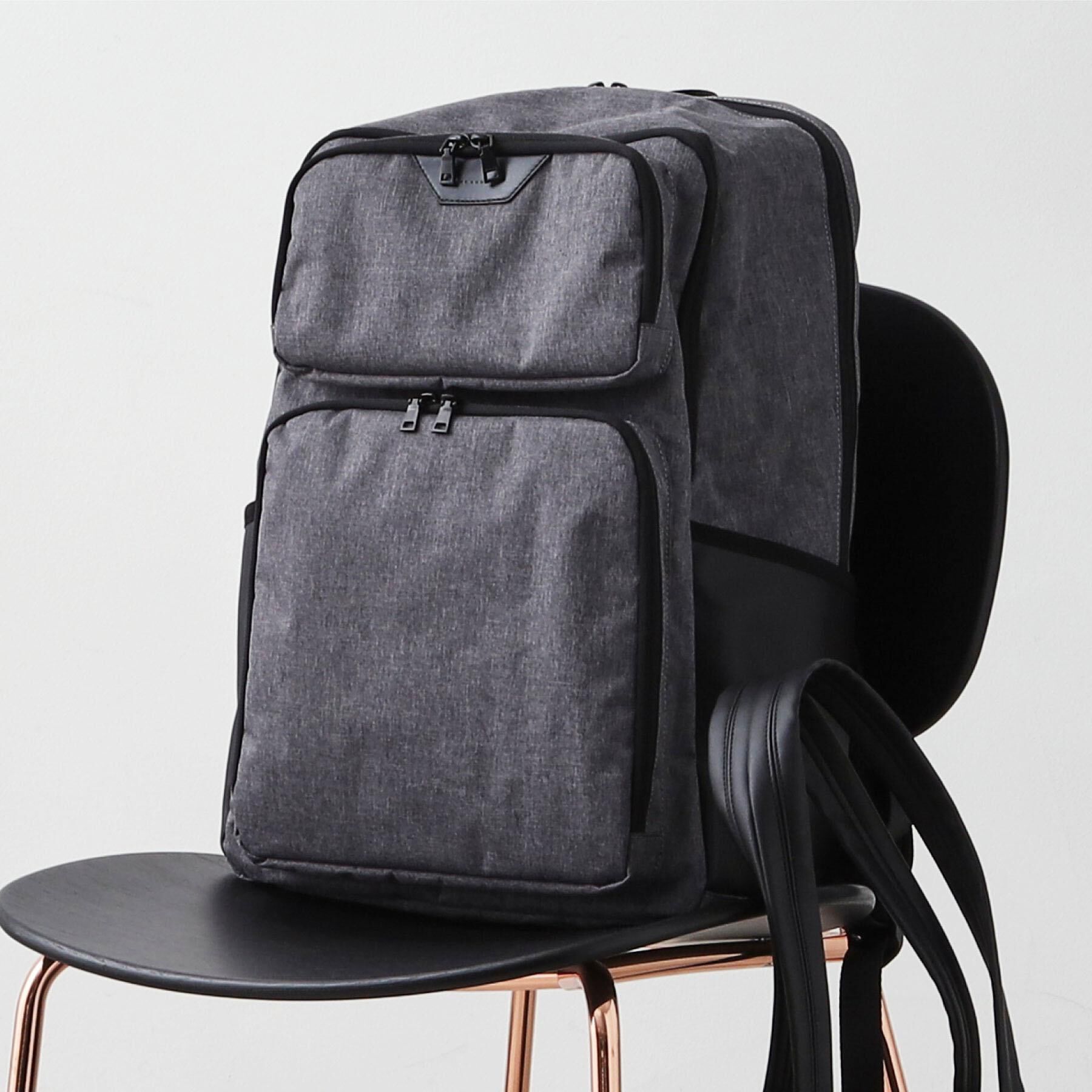 THE SHOP TK「10ポケバックパック」|リュック|チャコールグレー(0