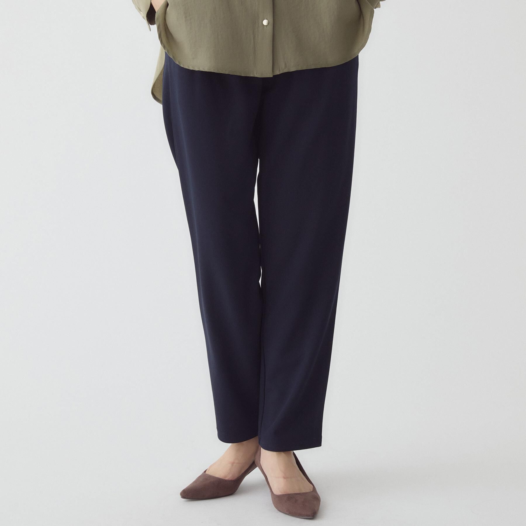 THE SHOP TK「【着るだけでコーディネートが決まる】スキッパーブラウス&パンツセット」|スーツ|