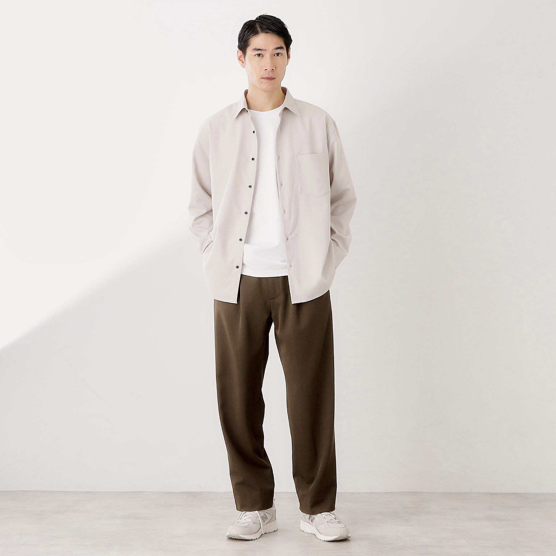 THE SHOP TK「セミワイドイージーパンツ【洗濯機OK】」|その他|