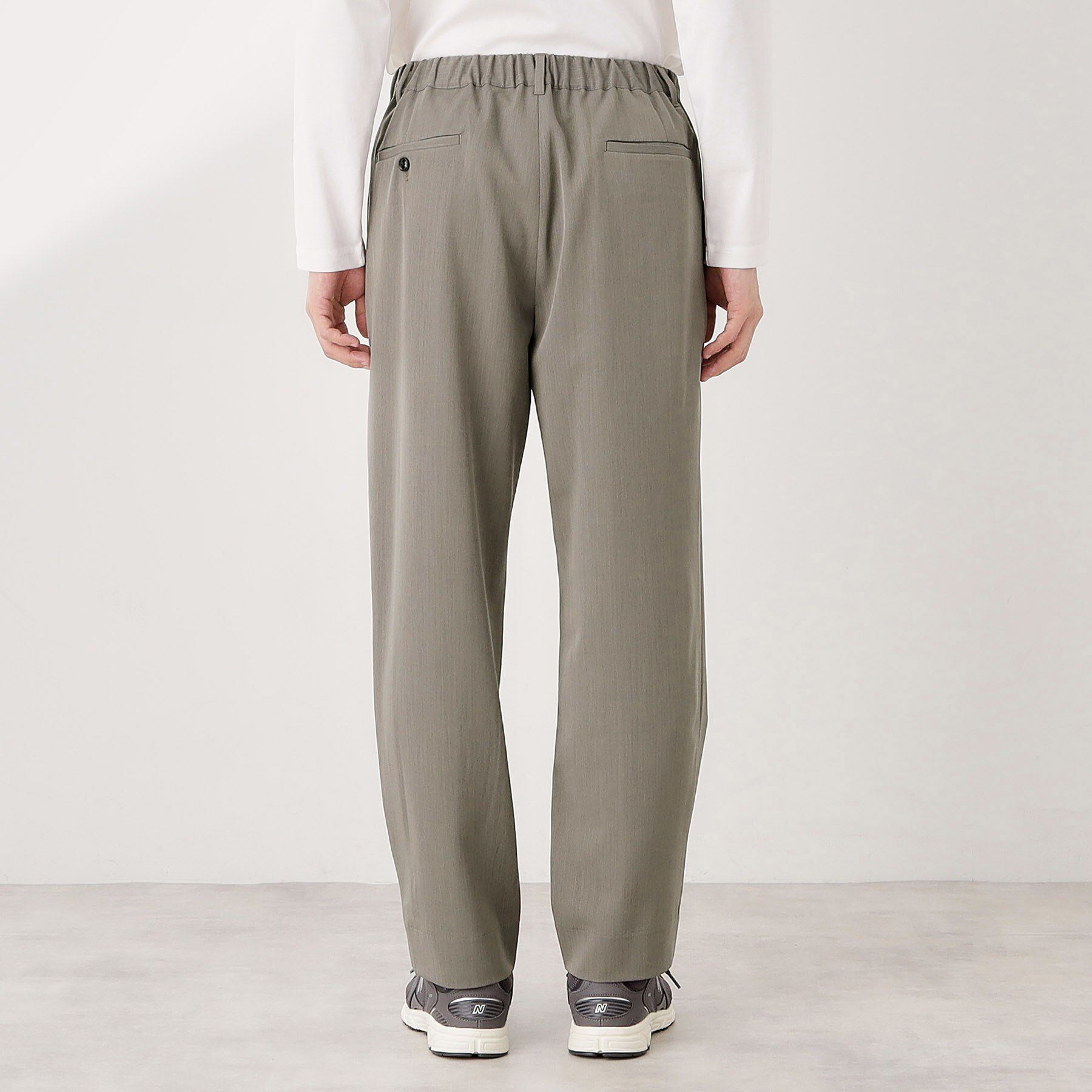 THE SHOP TK「セミワイドイージーパンツ【洗濯機OK】」|その他|