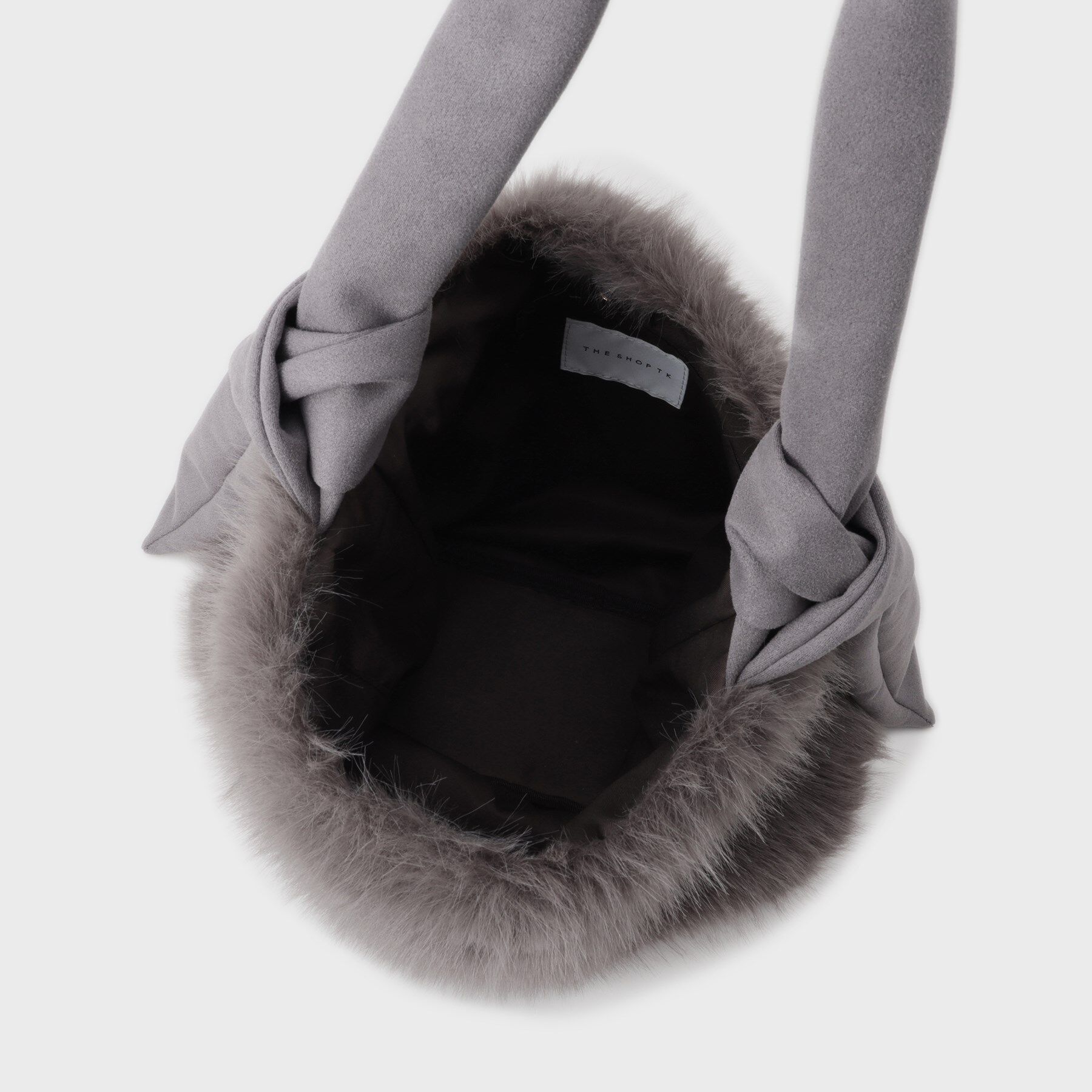 THE SHOP TK「フェイクファートート」|トートバッグ|