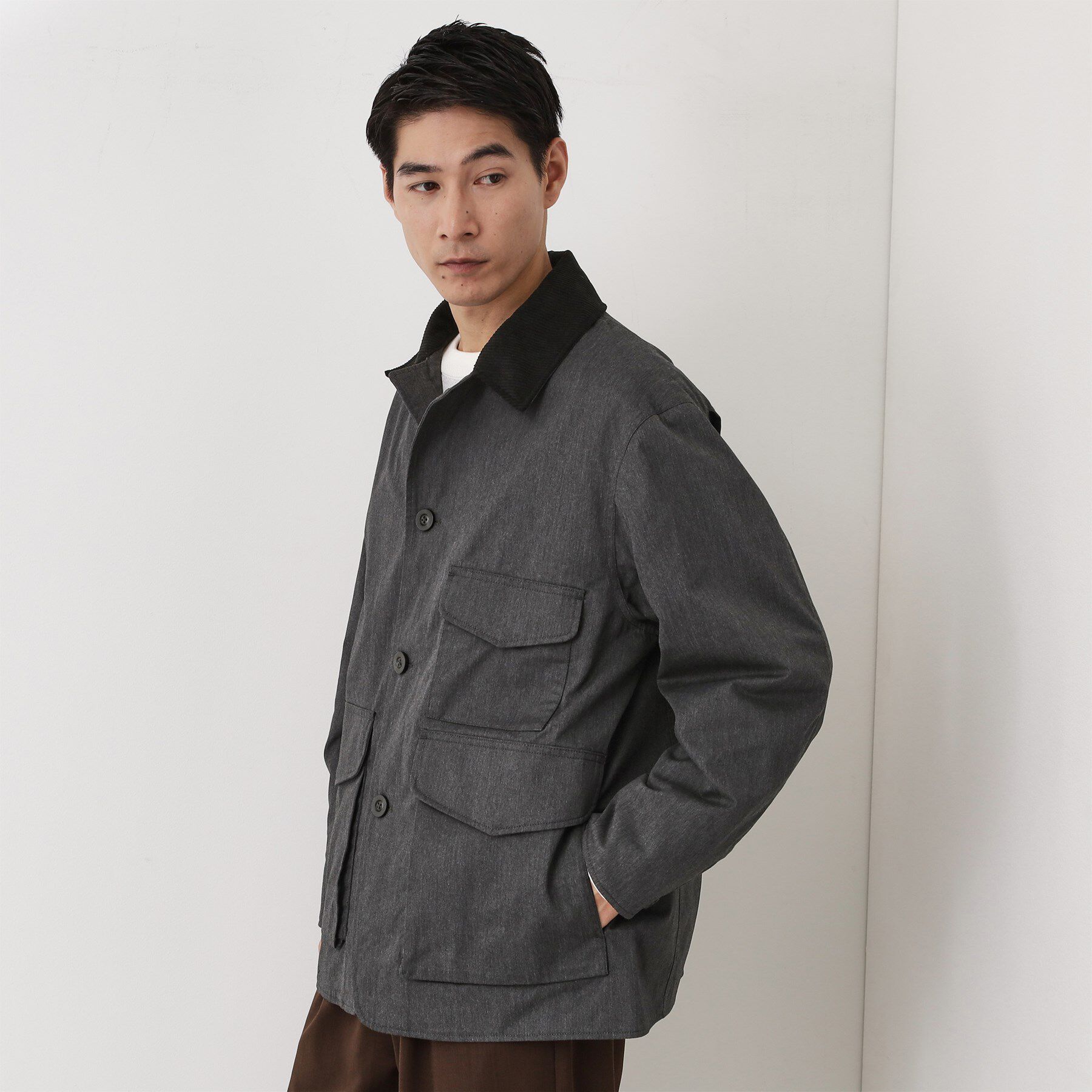 THE SHOP TK「デッキブルゾン 【手洗い可/リラックスシルエット】」|ブルゾン・スタジャン|