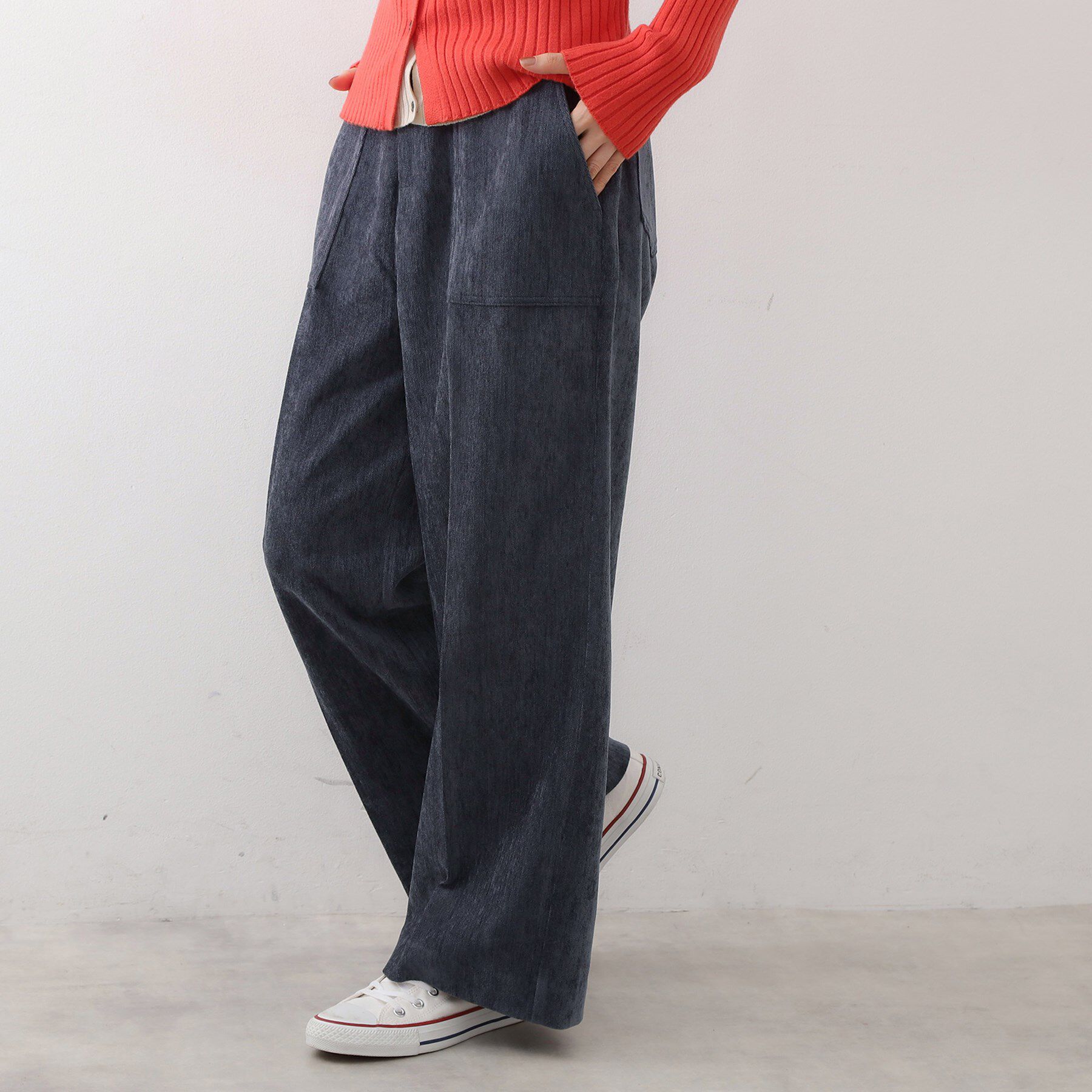 THE SHOP TK「クラッシュベロアベーカーパンツ」|その他|