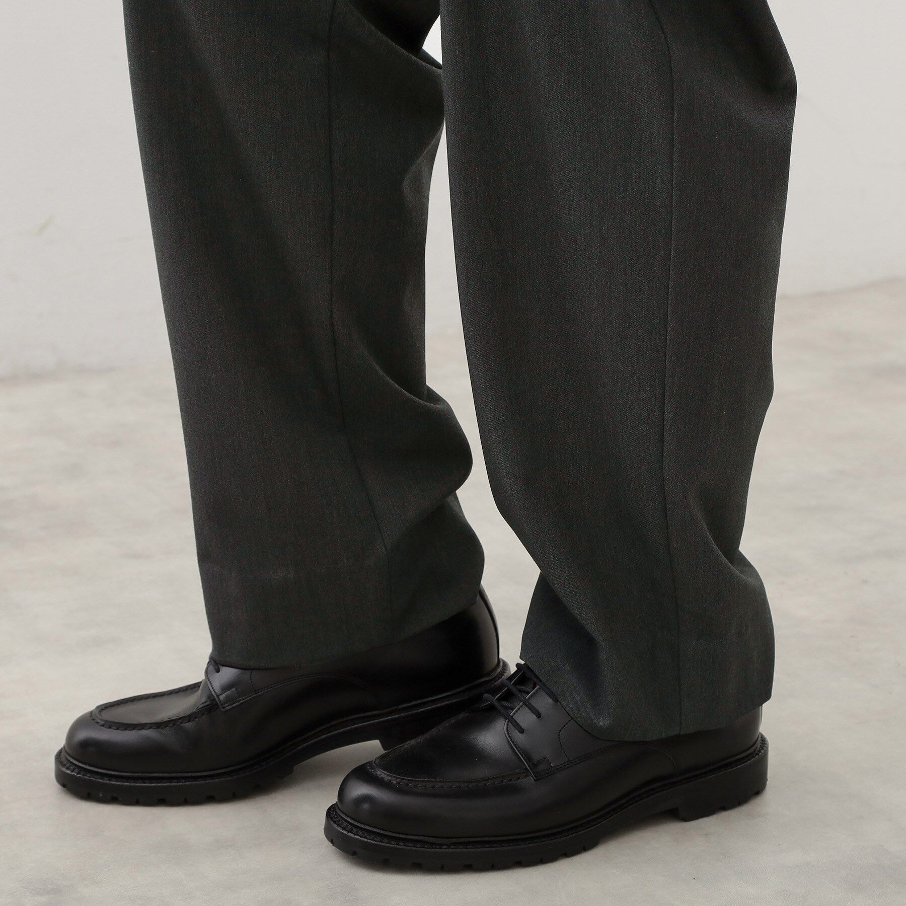 THE SHOP TK「セミワイドイージーパンツWARM 洗濯機OK／裏起毛／ストレッチ」|その他|