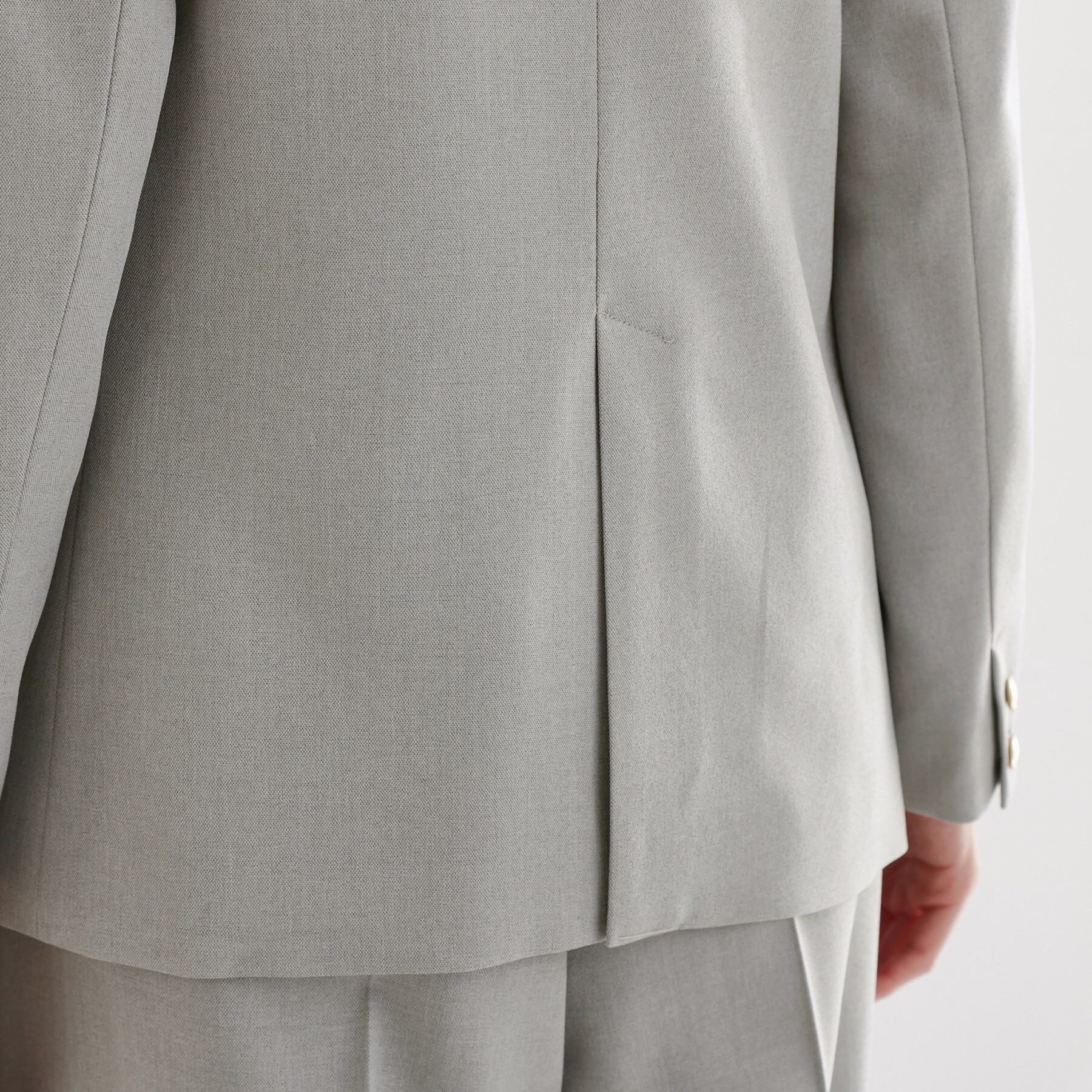 THE SHOP TK「【通勤・セレモニー】CAVIAN 金ボタンダブルブレストジャケット」|テーラードジャケット|