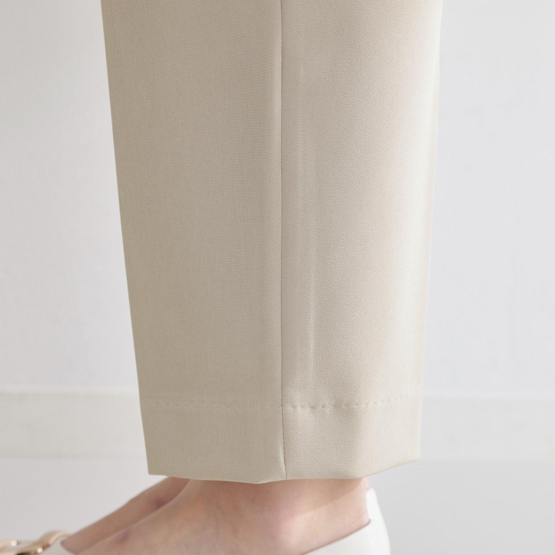 THE SHOP TK「【通勤・セレモニー】美脚シルエット ダブルクロステーパードパンツ/セットアップ可」|その他|