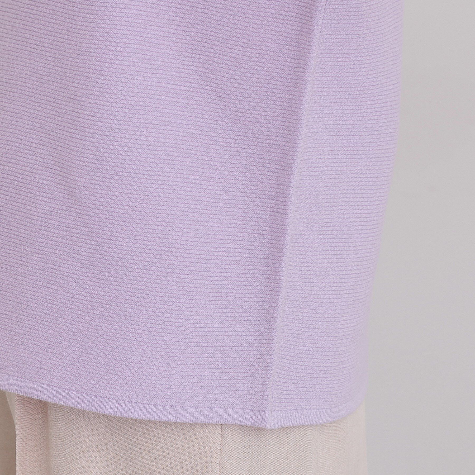 THE SHOP TK「【S-XLサイズ/選べる6色】どこから見ても美しい ガーターニット/洗濯機OK」|ニット・セーター|