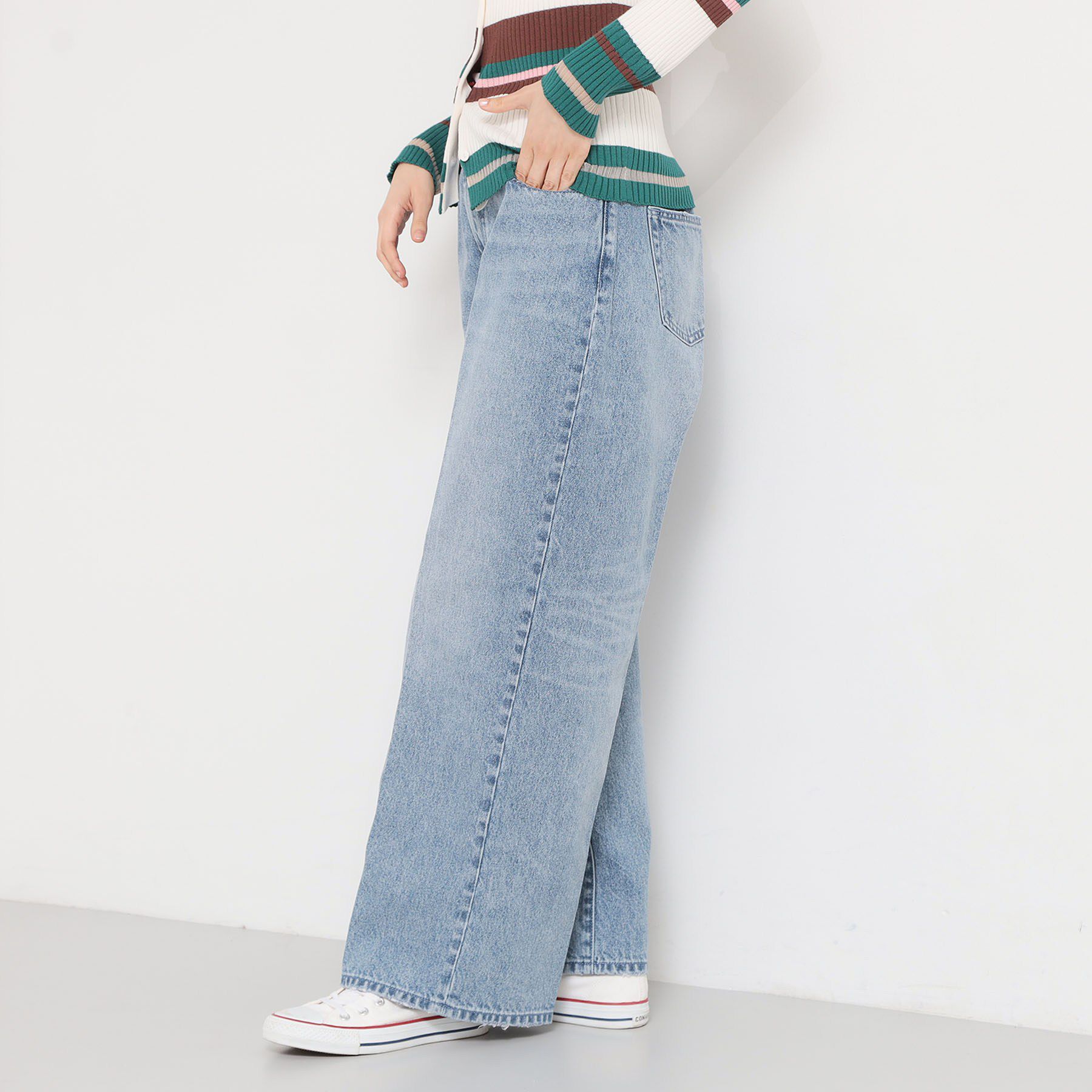 THE SHOP TK「AIBO DENIM ワイド」|デニム|