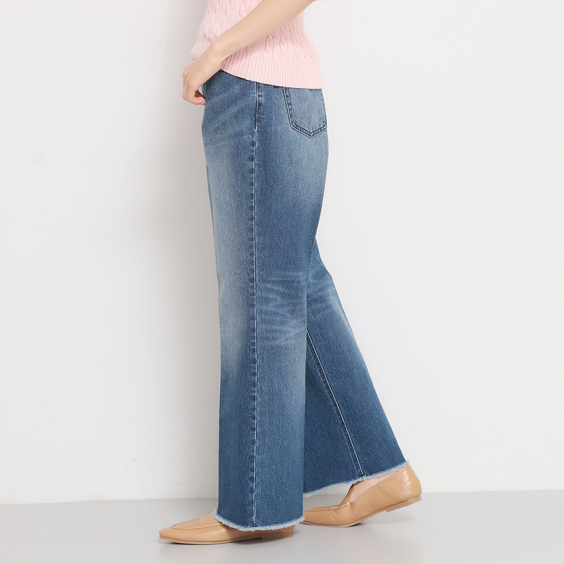 THE SHOP TK「AIBO DENIM フレア」|デニム|