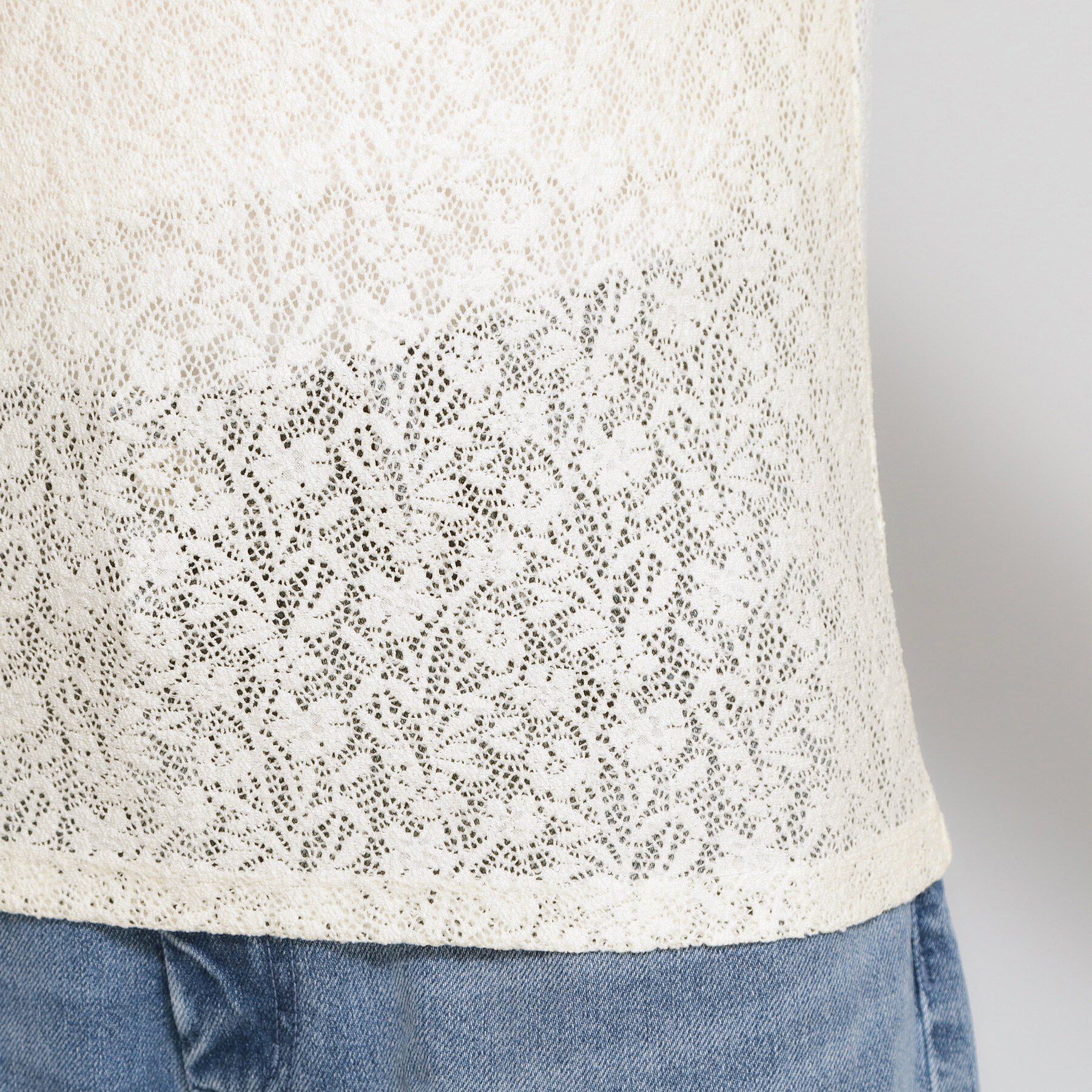 THE SHOP TK「【セレモニーにもカジュアルにも】レースプルオーバー」|Tシャツ・カットソー|