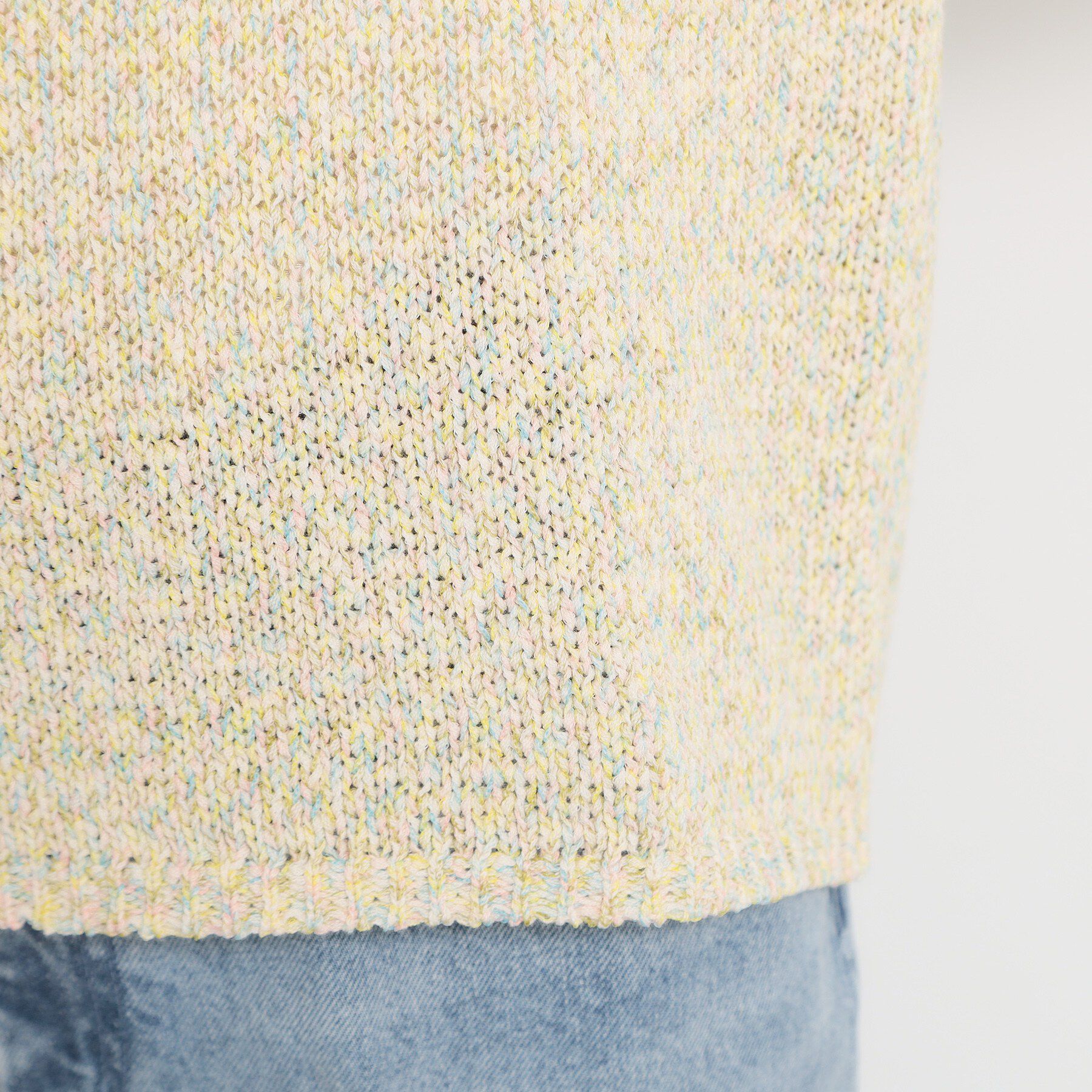 THE SHOP TK「MIXカラーで軽やかに テープヤーンニット」|ニット・セーター|