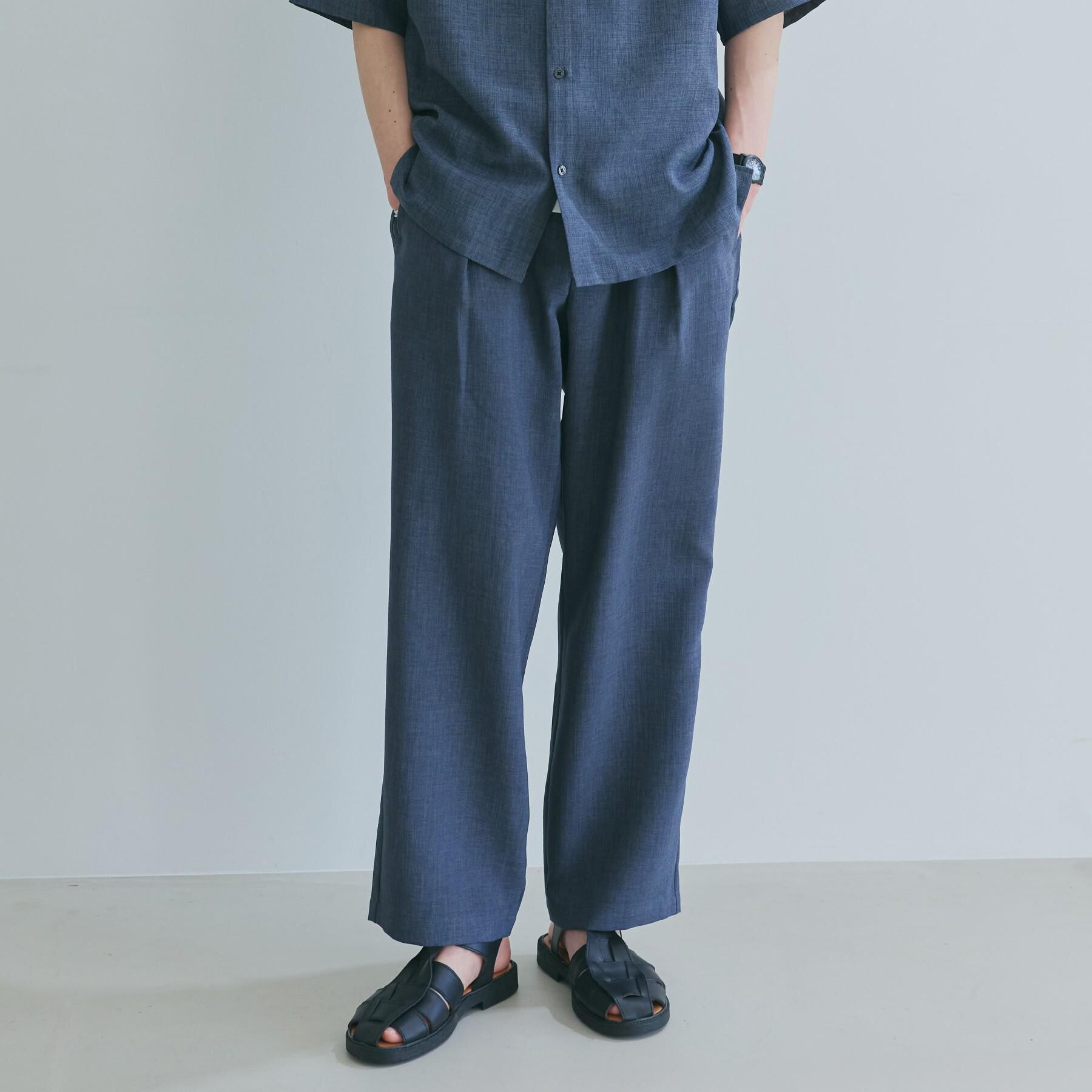 THE SHOP TK「【LINO FINE】リネンライク　ワイドイージーパンツ  吸水速乾/イージーケア/UVカット/洗濯」|その他|