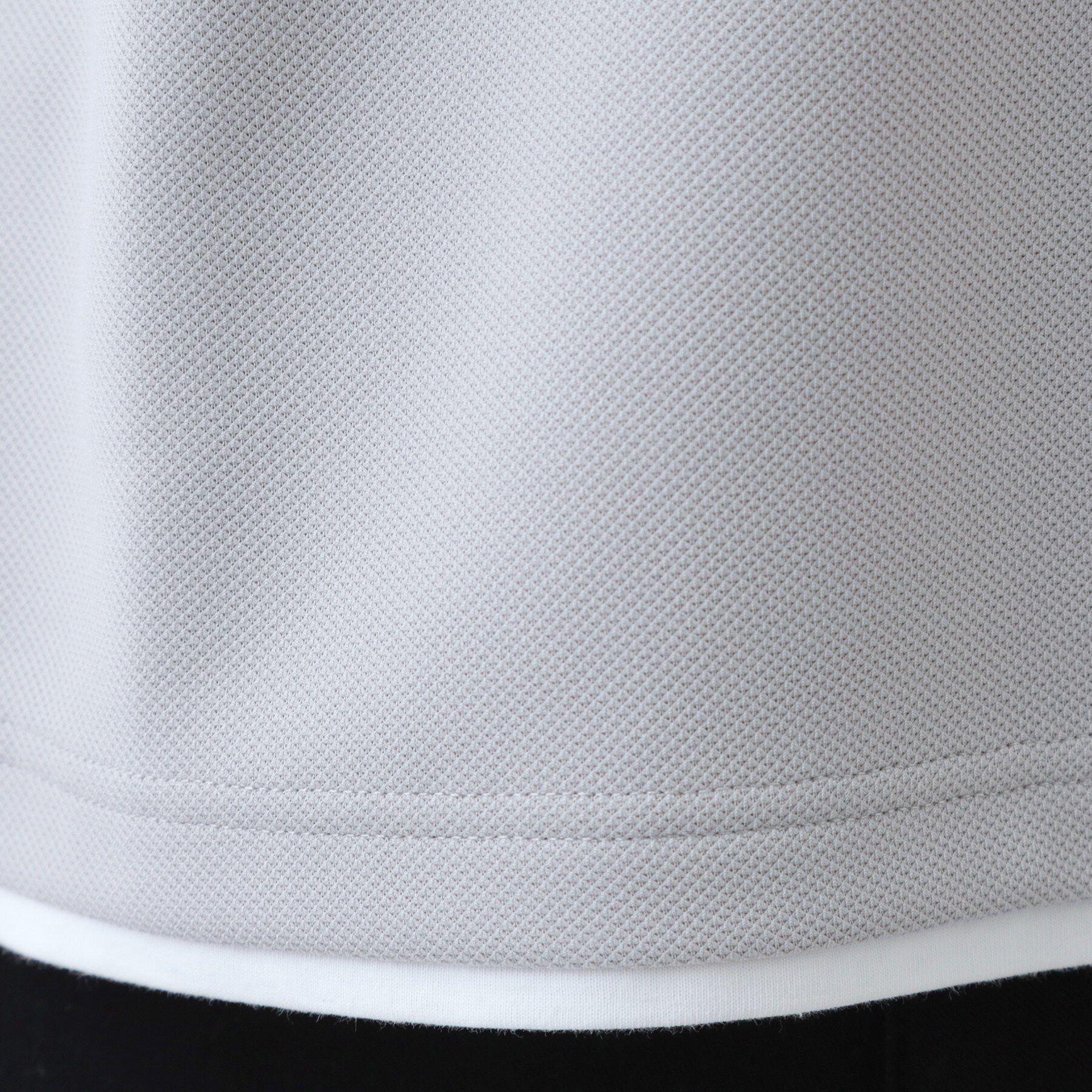 THE SHOP TK「【1枚でちゃんとして見える】ヘンリーネック レイヤード風 半袖Tシャツ 洗濯機OK」|Tシャツ・カットソー|