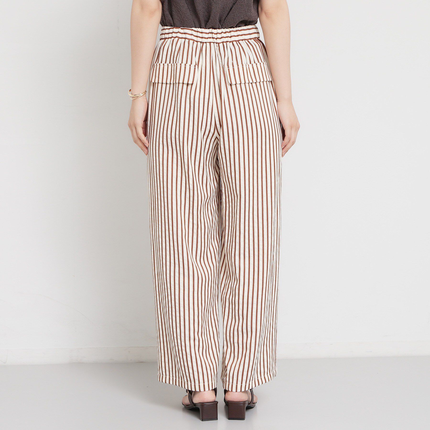 THE SHOP TK「ドビーストライプイージーパンツ」|その他|