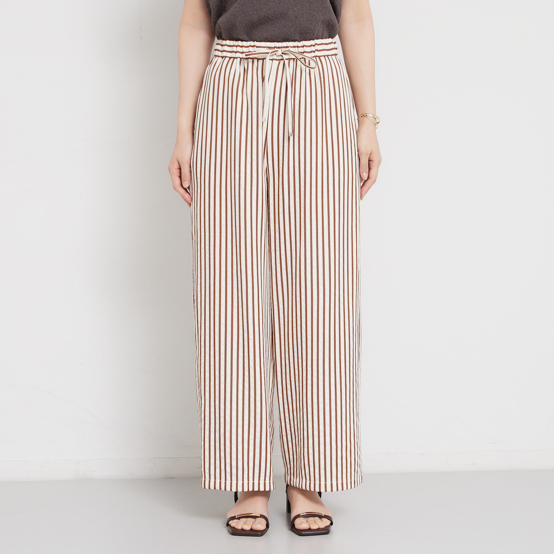 THE SHOP TK「ドビーストライプイージーパンツ」|その他|