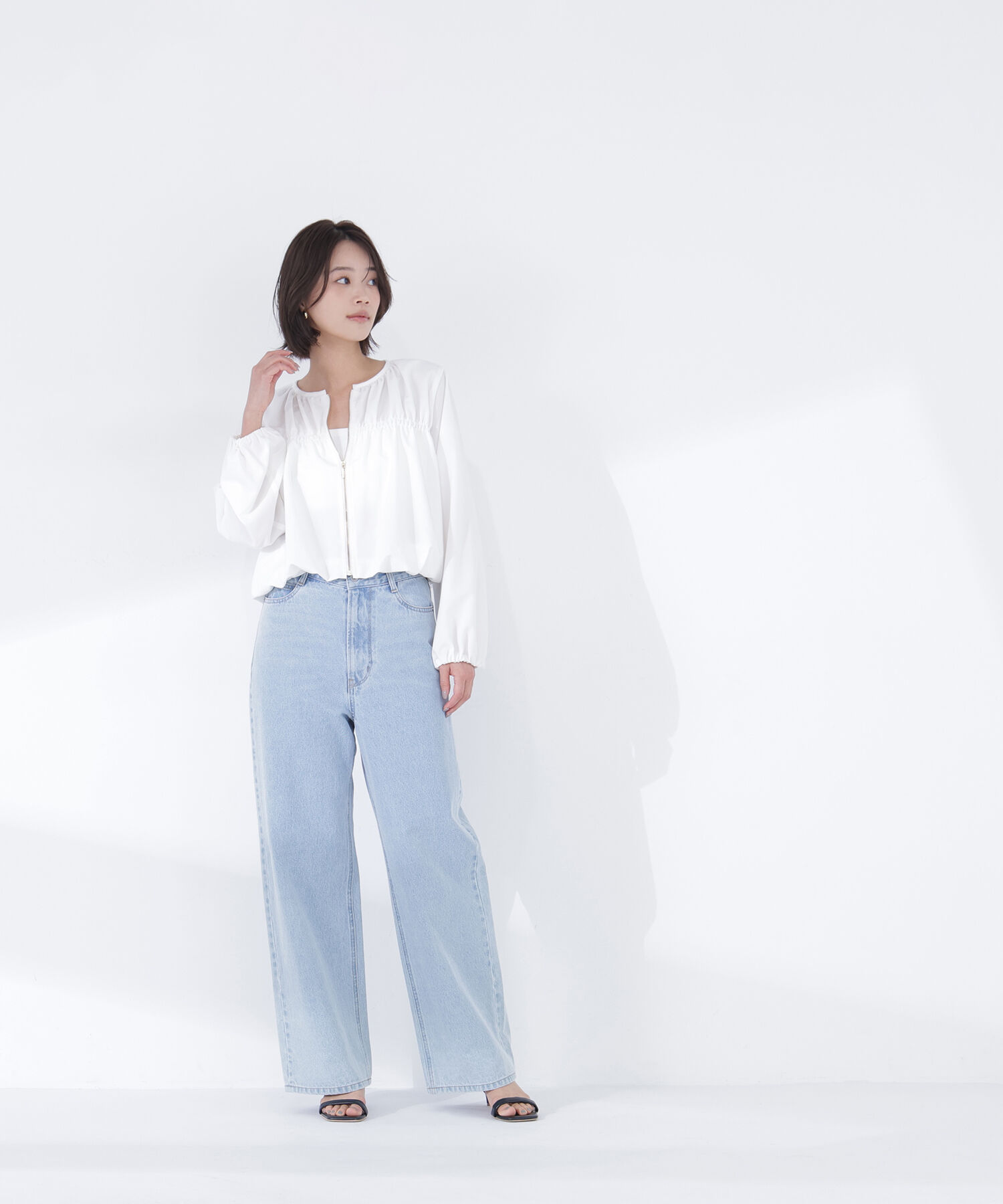  「シャーリングブルゾン」|ブルゾン・スタジャン|