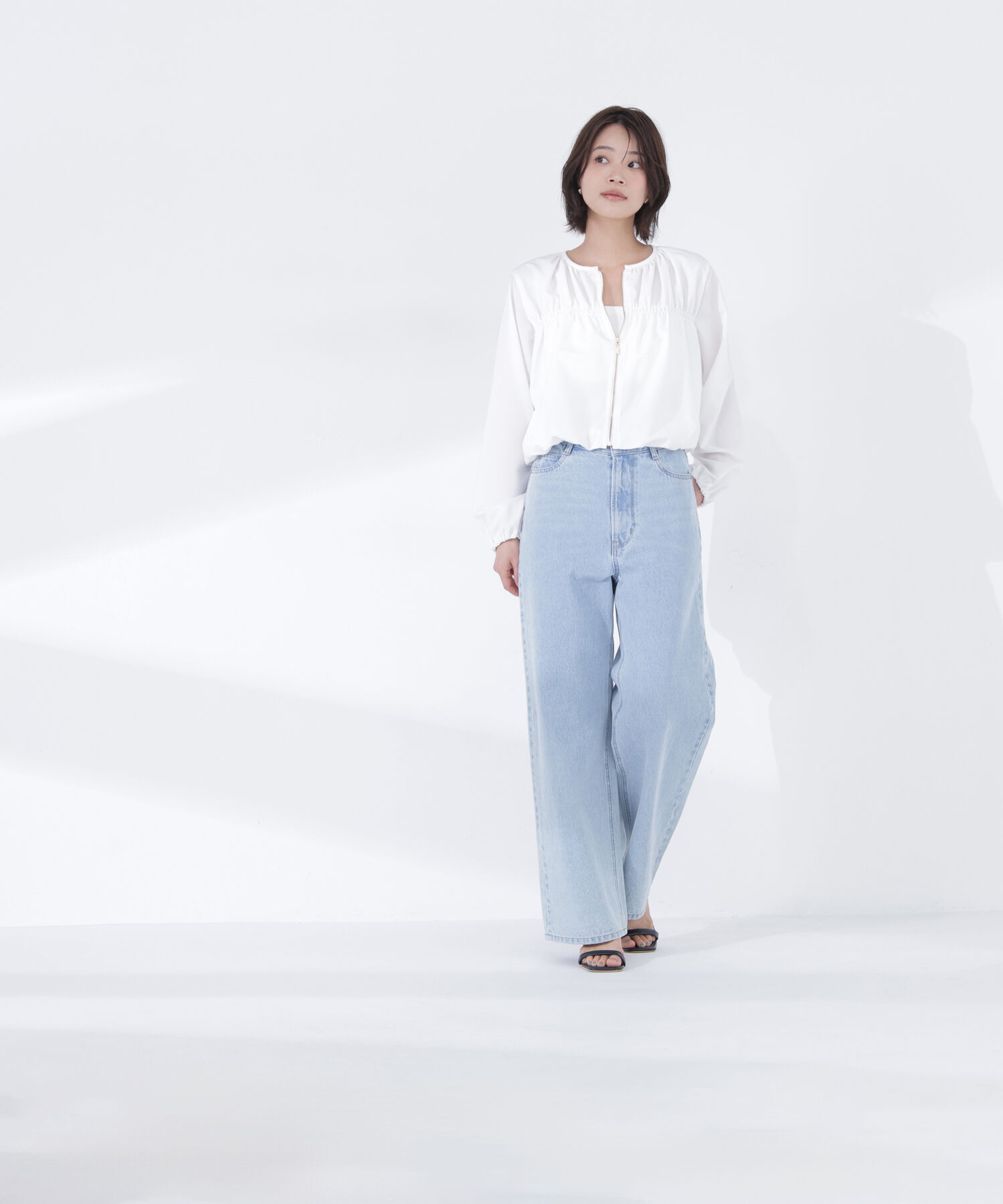  「シャーリングブルゾン」|ブルゾン・スタジャン|