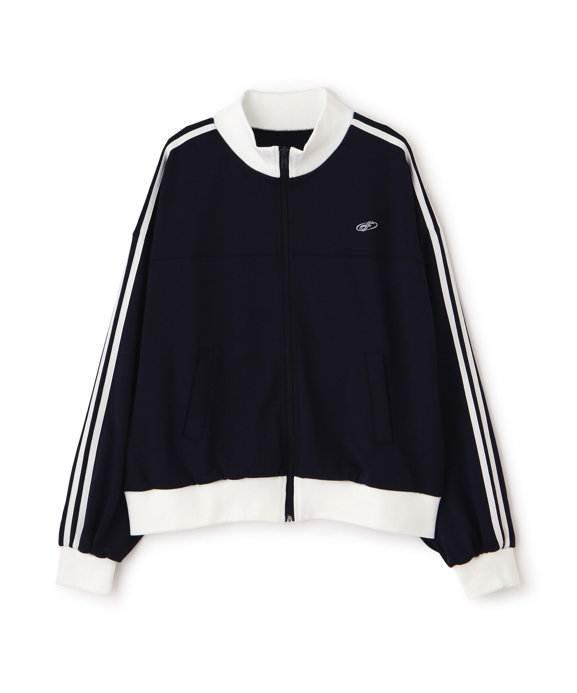  「配色ライントラックジャケット」|ブルゾン・スタジャン|