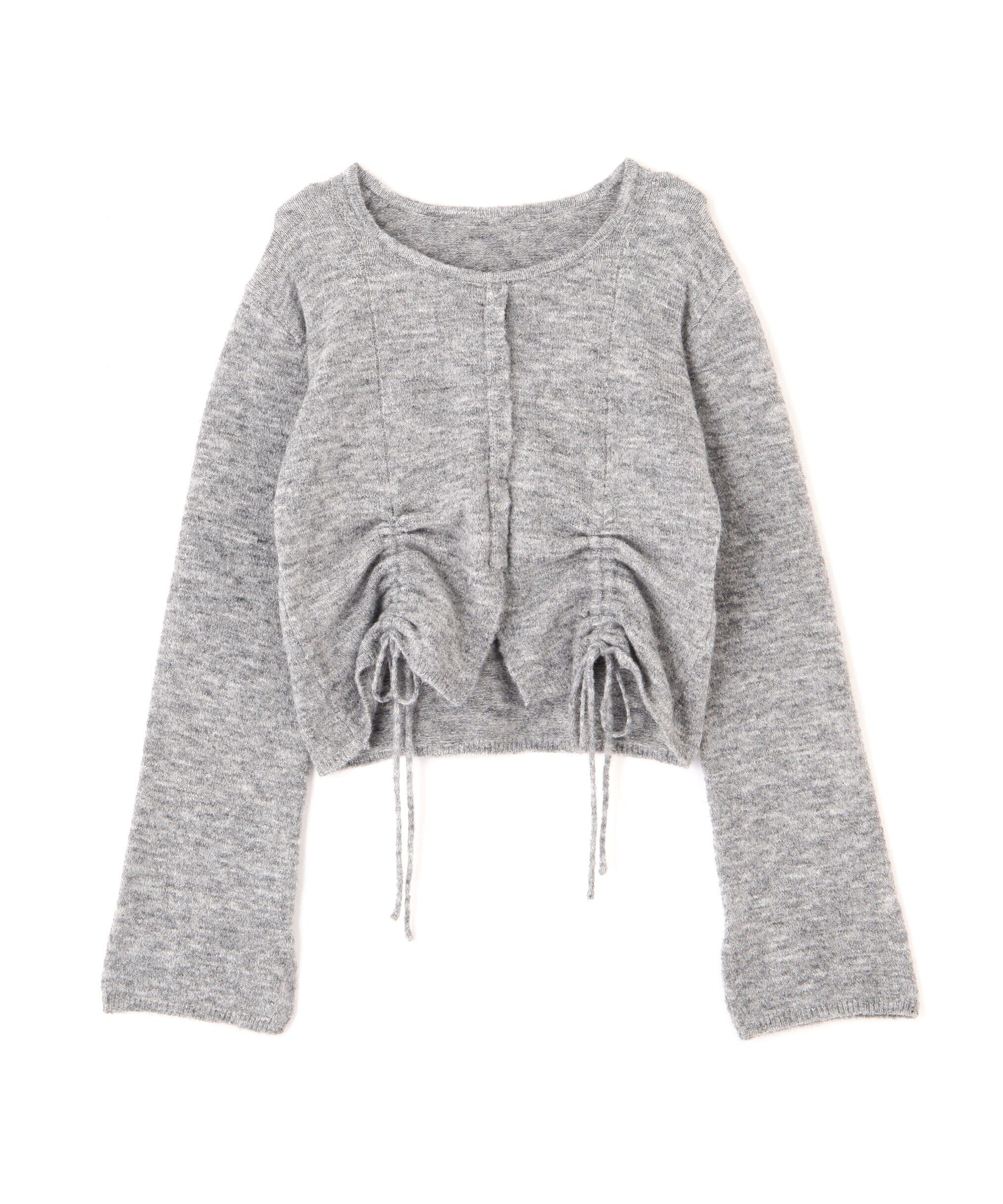  「ドロストクルーネックニット」|ニット・セーター|