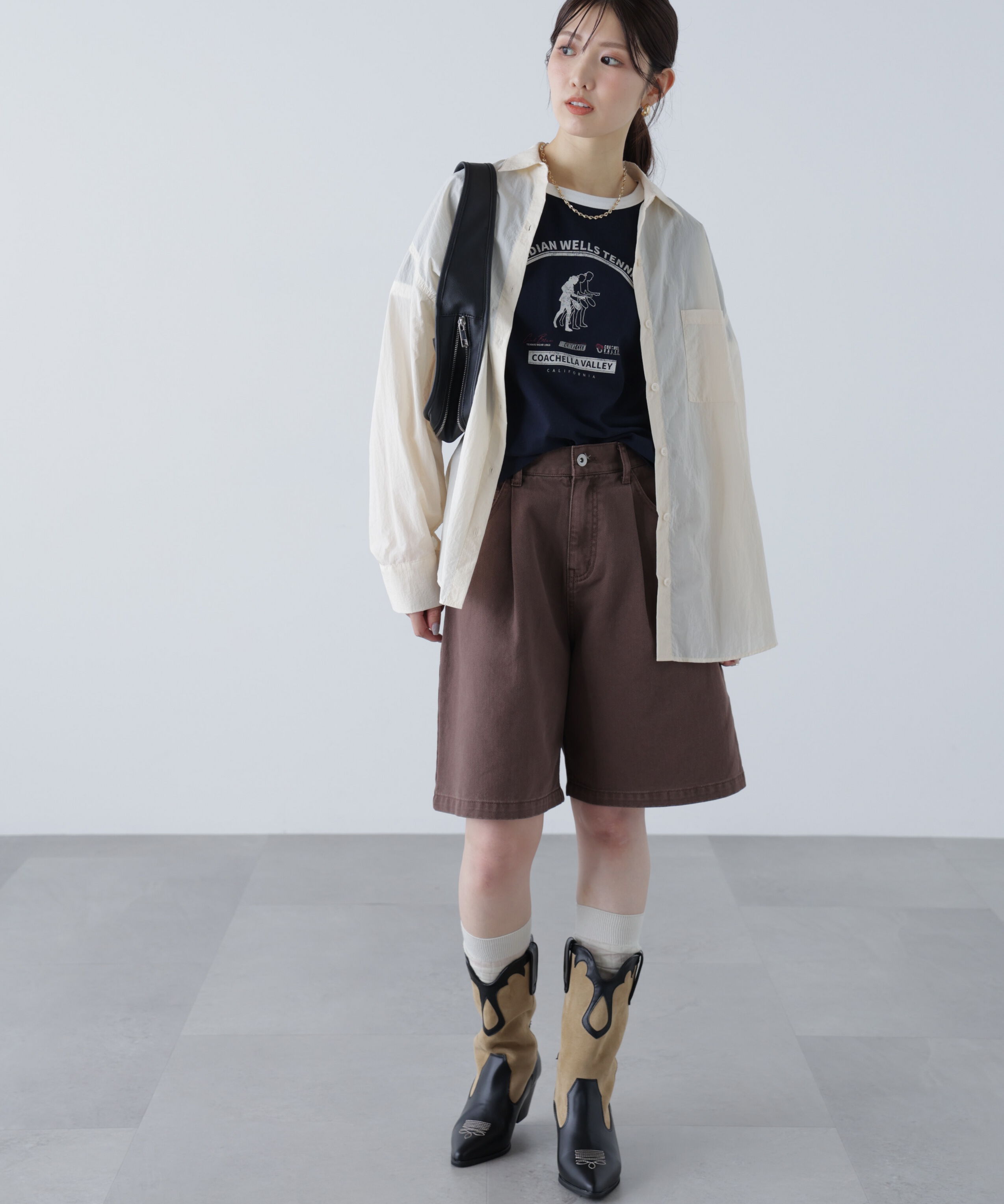  「ナイロンベーシックシャツ」|シャツ・ブラウス|