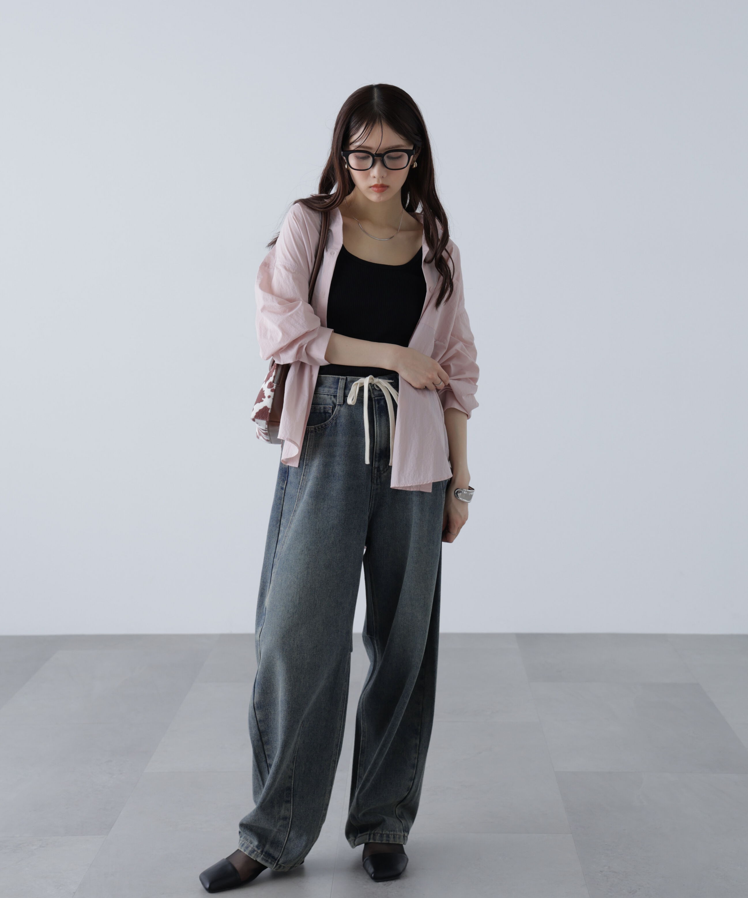  「ナイロンベーシックシャツ」|シャツ・ブラウス|