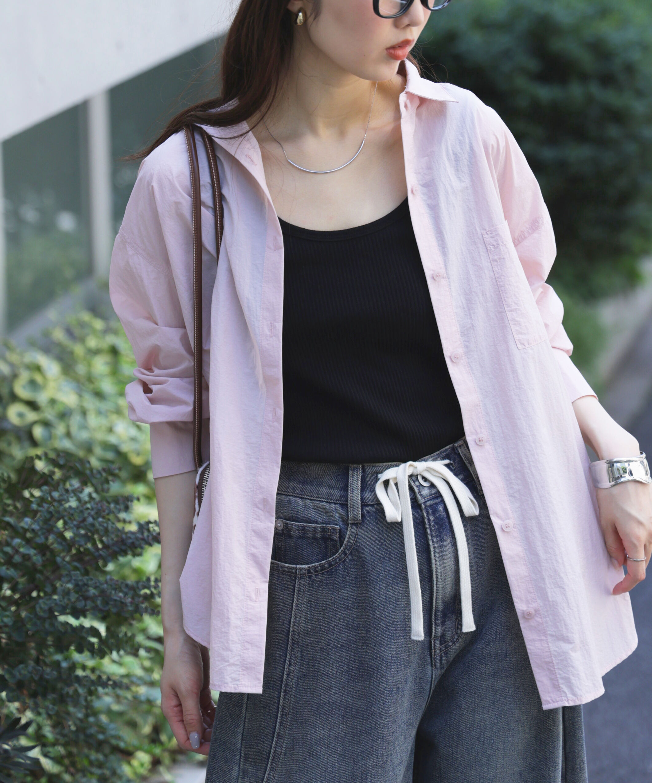  「ナイロンベーシックシャツ」|シャツ・ブラウス|