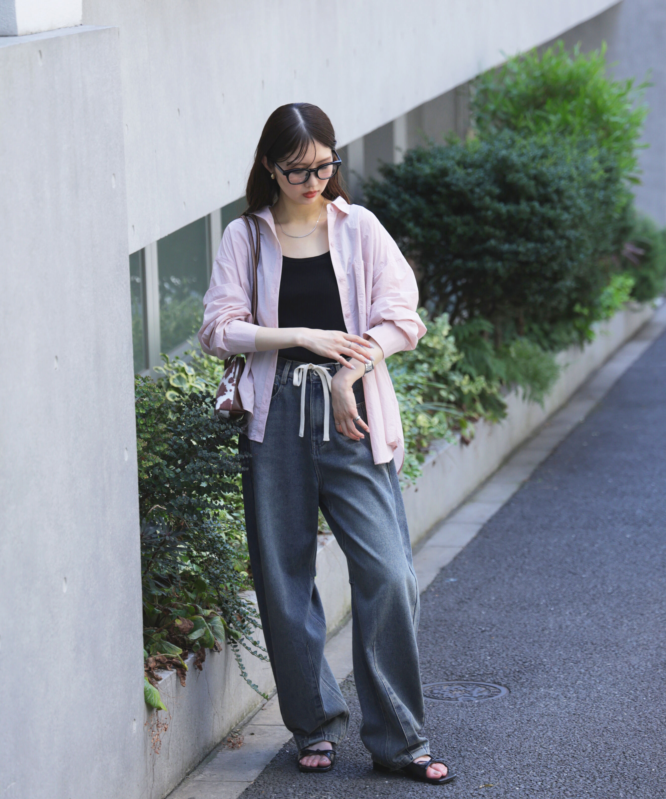  「ナイロンベーシックシャツ」|シャツ・ブラウス|