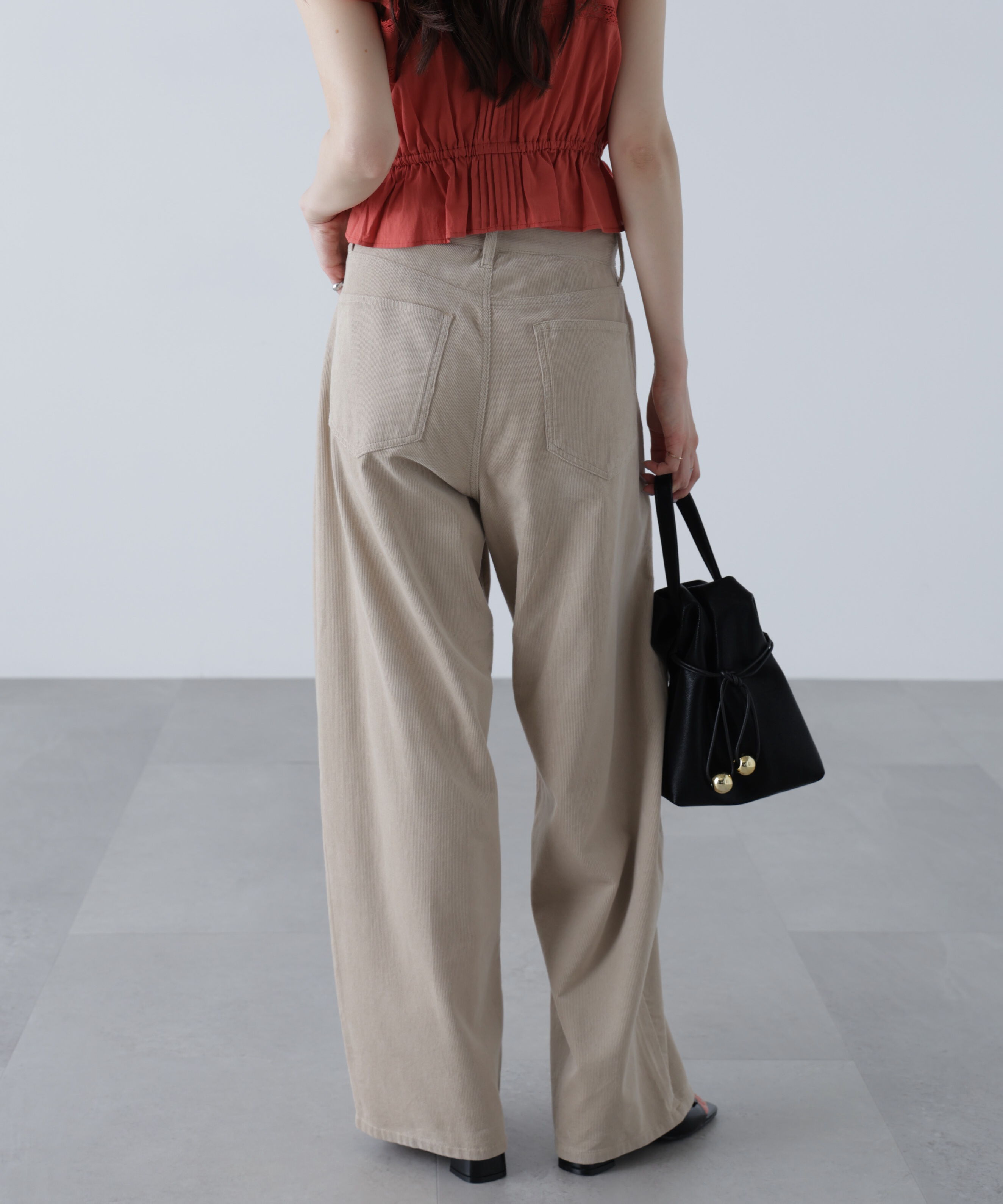  「コーデュロイタックコクーンパンツ」|その他|