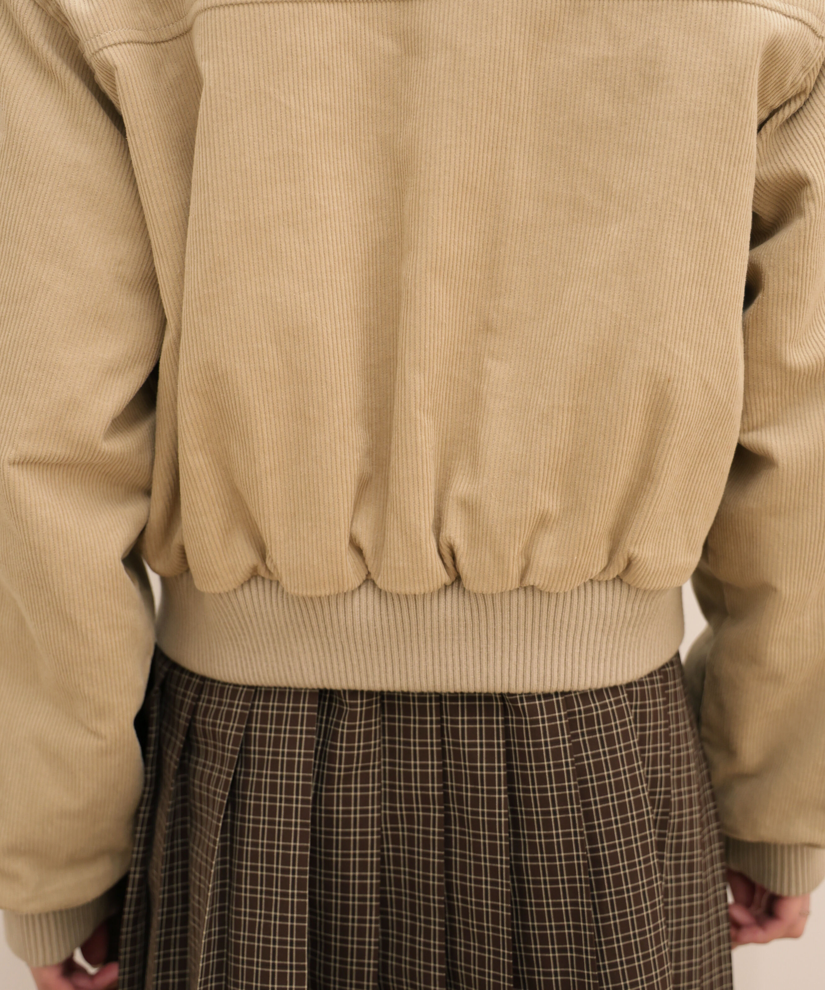  「コーデュロイ中綿ブルゾン」|ブルゾン・スタジャン|