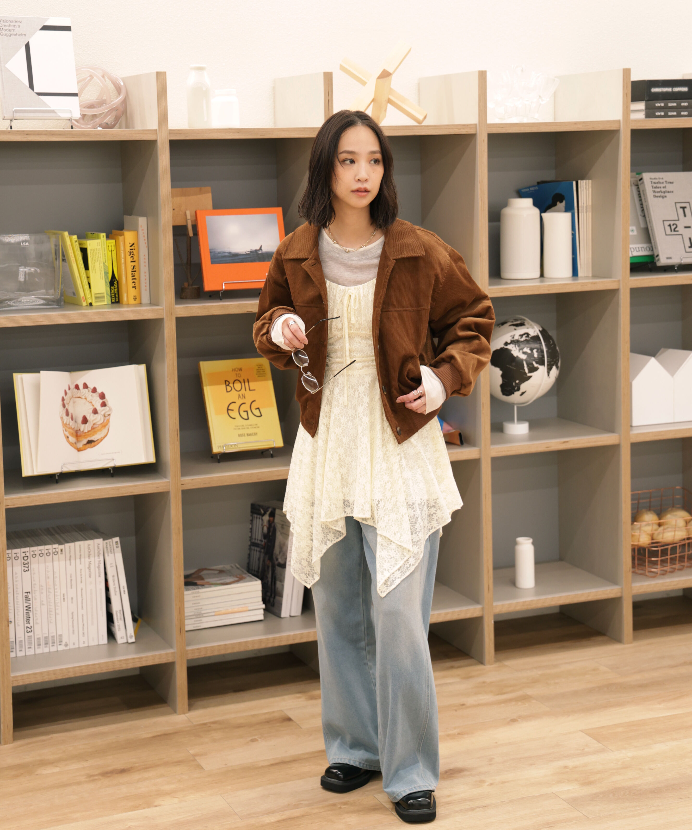  「コーデュロイ中綿ブルゾン」|ブルゾン・スタジャン|