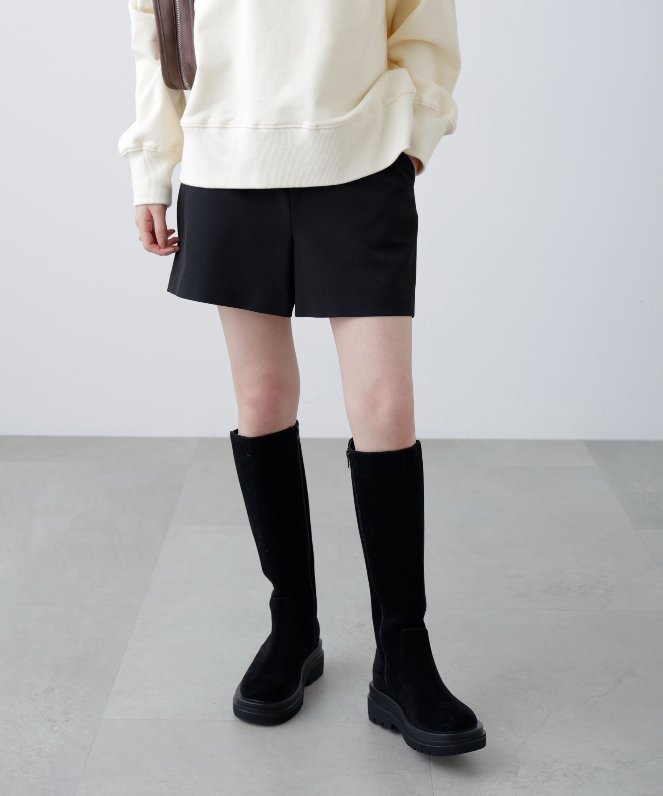  「〈セットアップ対応〉ハイウエストショートパンツ」|その他|