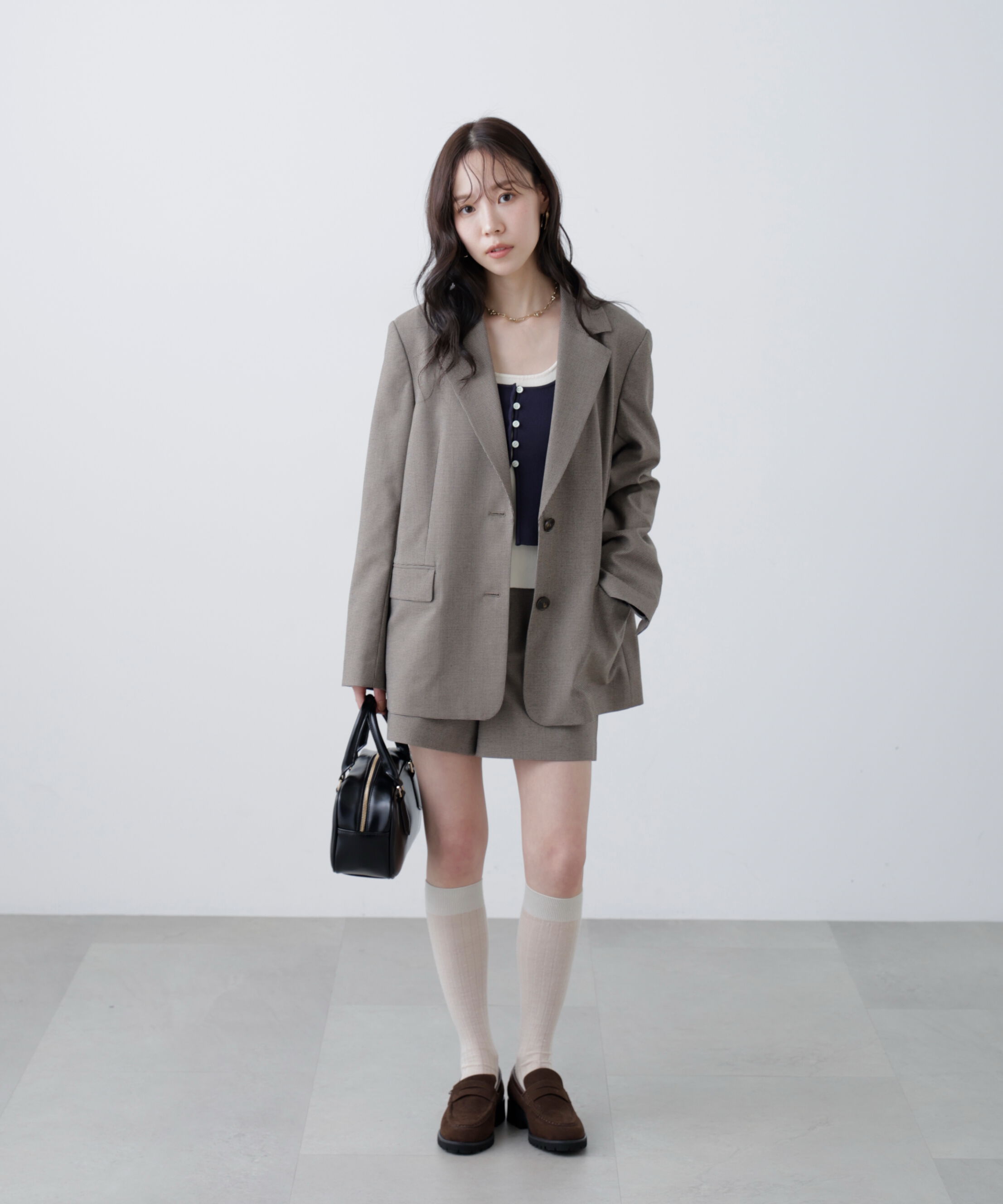  「〈セットアップ対応〉オーバーサイズシングルジャケット」|その他|