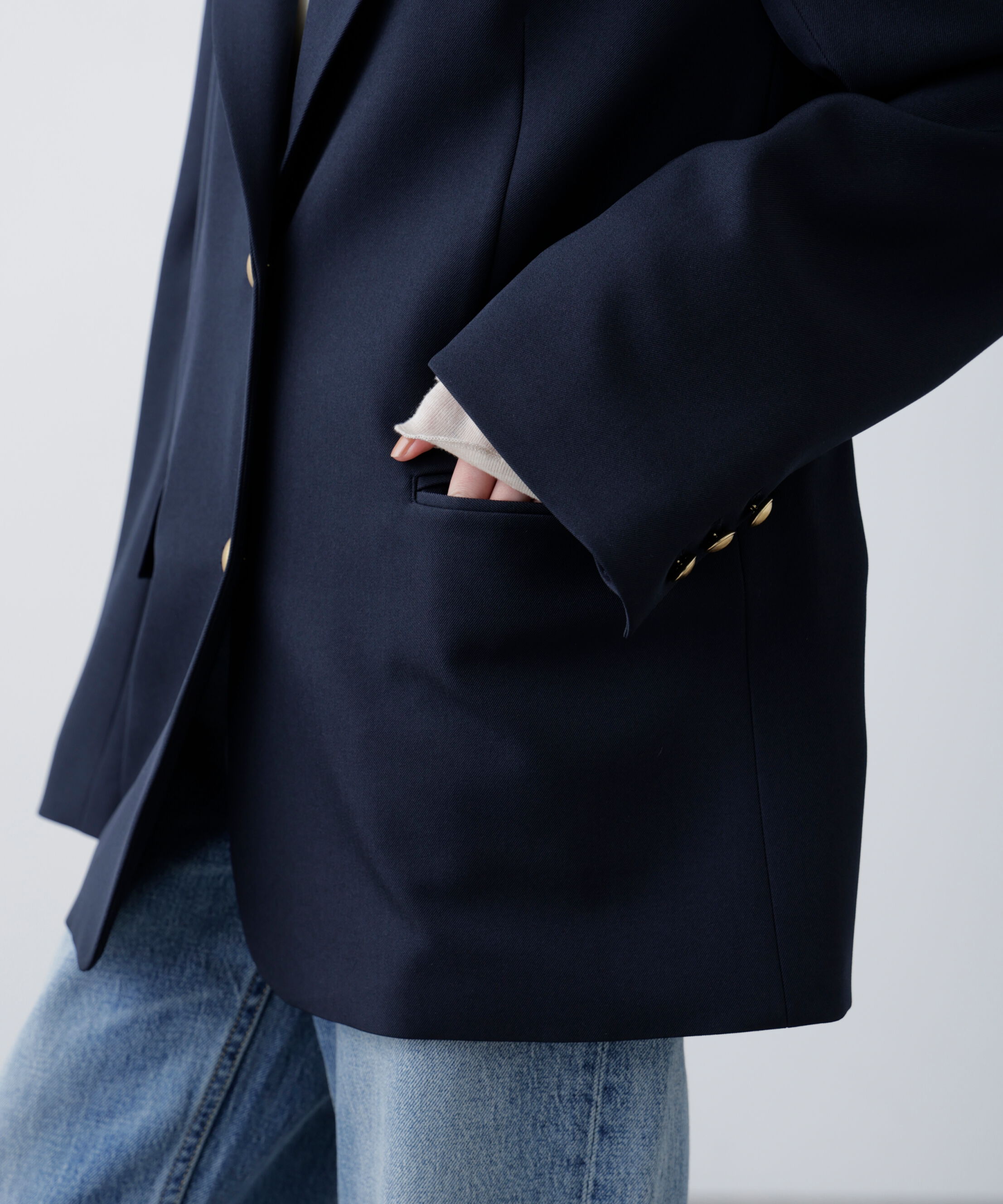  「〈セットアップ対応〉オーバーサイズシングルジャケット」|その他|