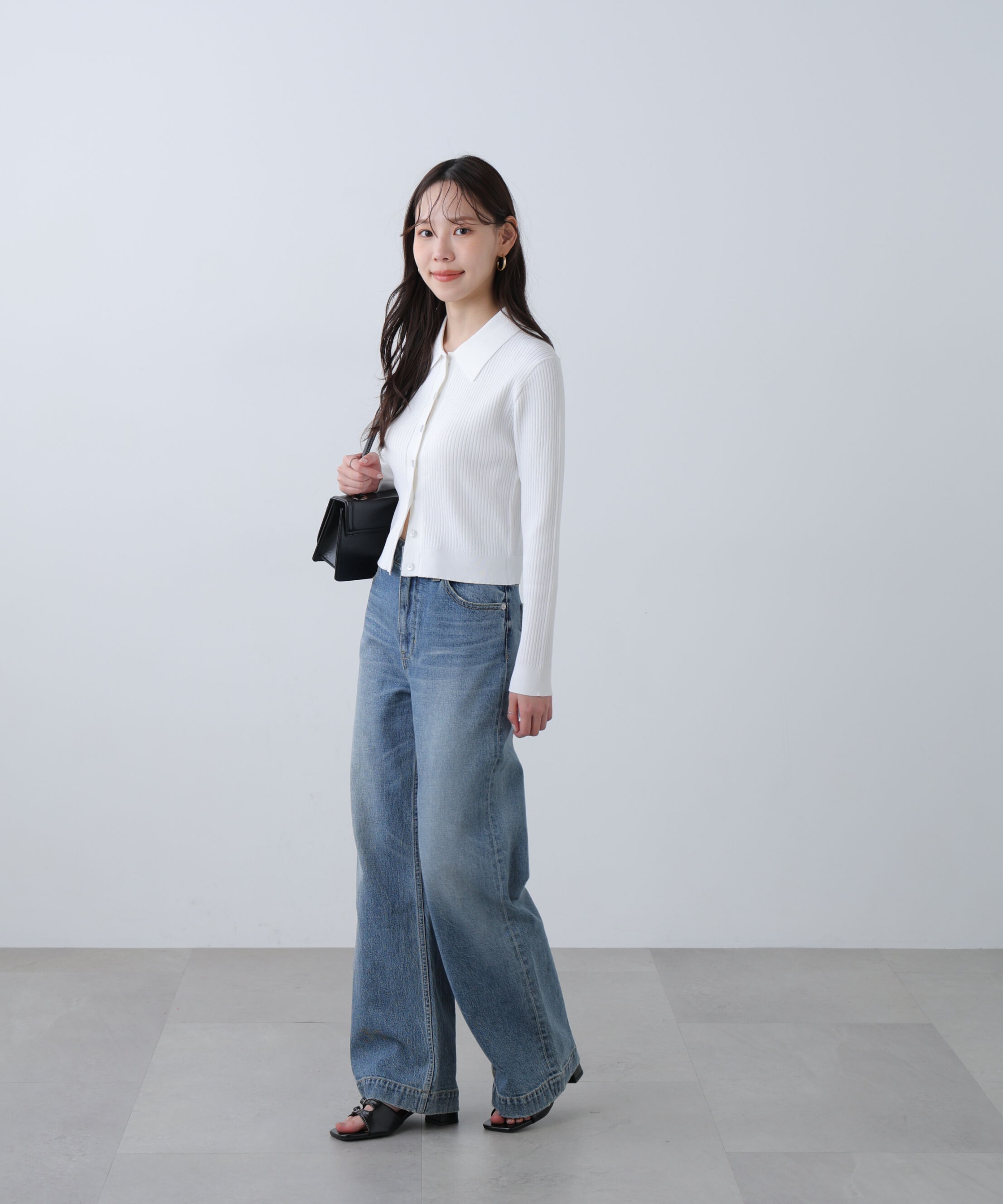  「きらきらボタンニット〈MFM〉」|ニット・セーター|