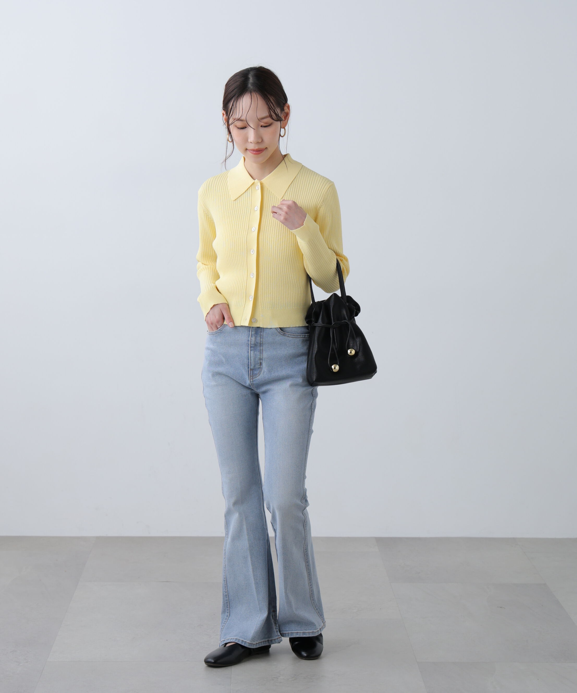  「きらきらボタンニット〈MFM〉」|ニット・セーター|