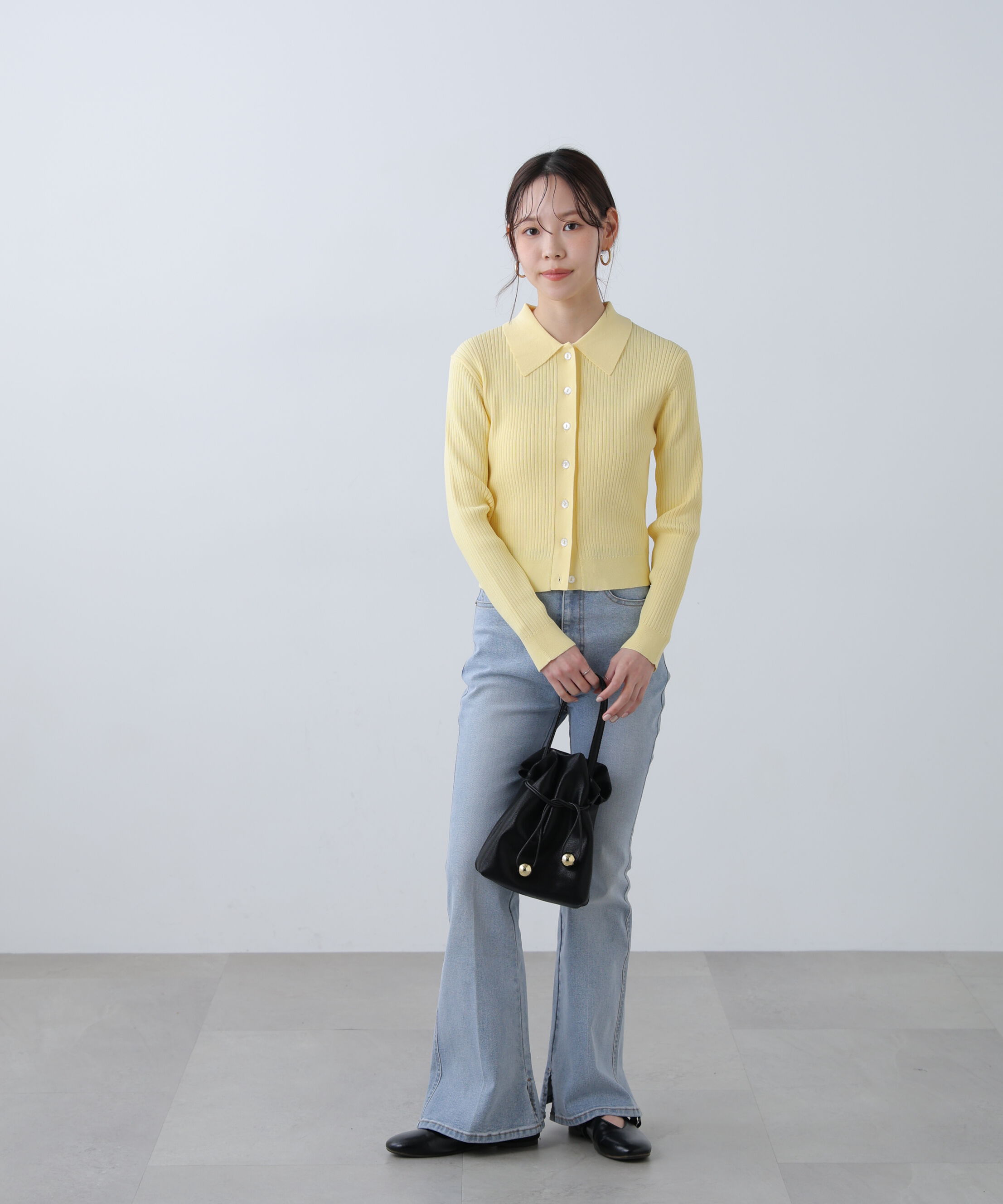  「きらきらボタンニット〈MFM〉」|ニット・セーター|