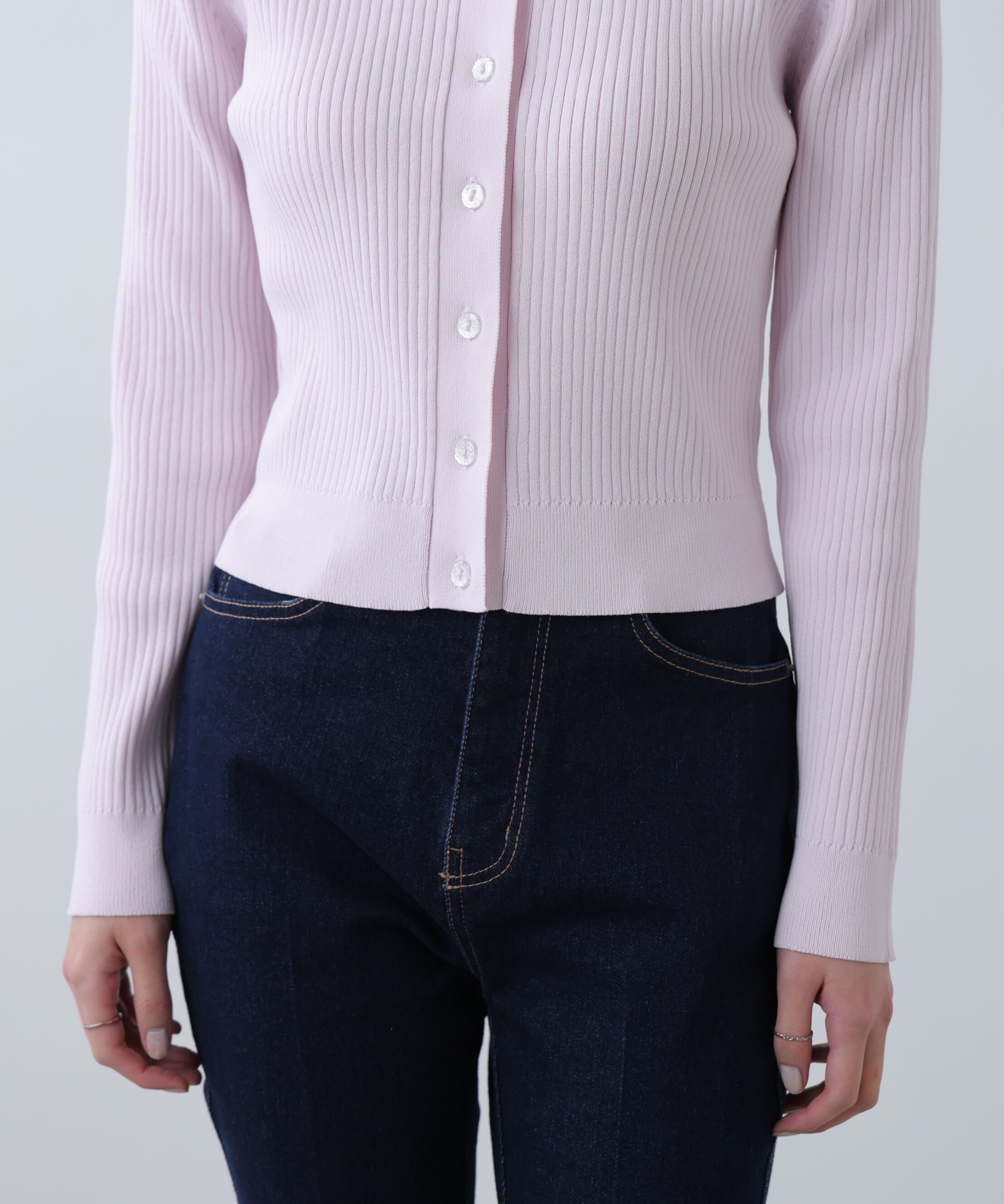  「きらきらボタンニット〈MFM〉」|ニット・セーター|