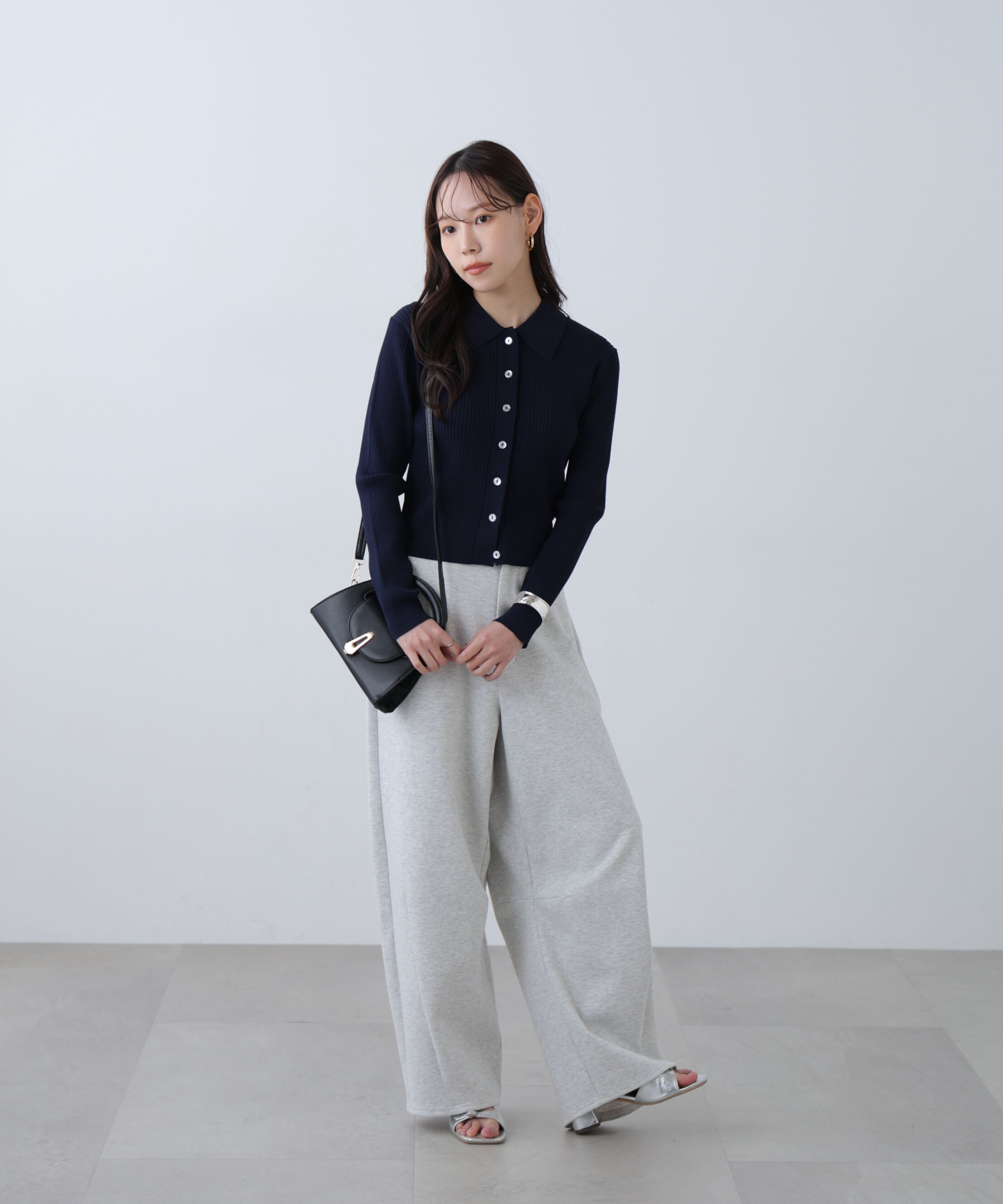  「きらきらボタンニット〈MFM〉」|ニット・セーター|