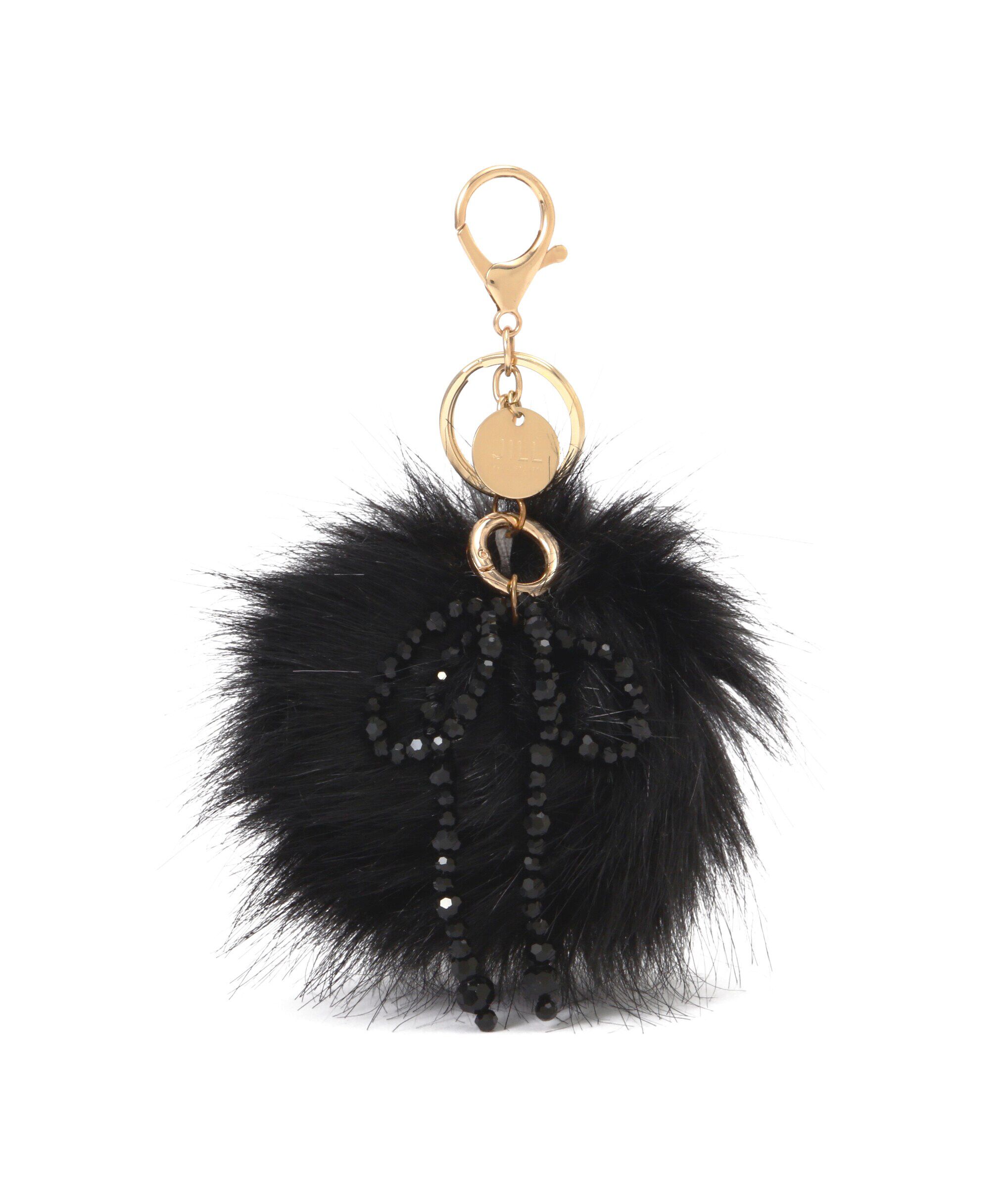  「フェイクファーチャーム」|その他|ブラック