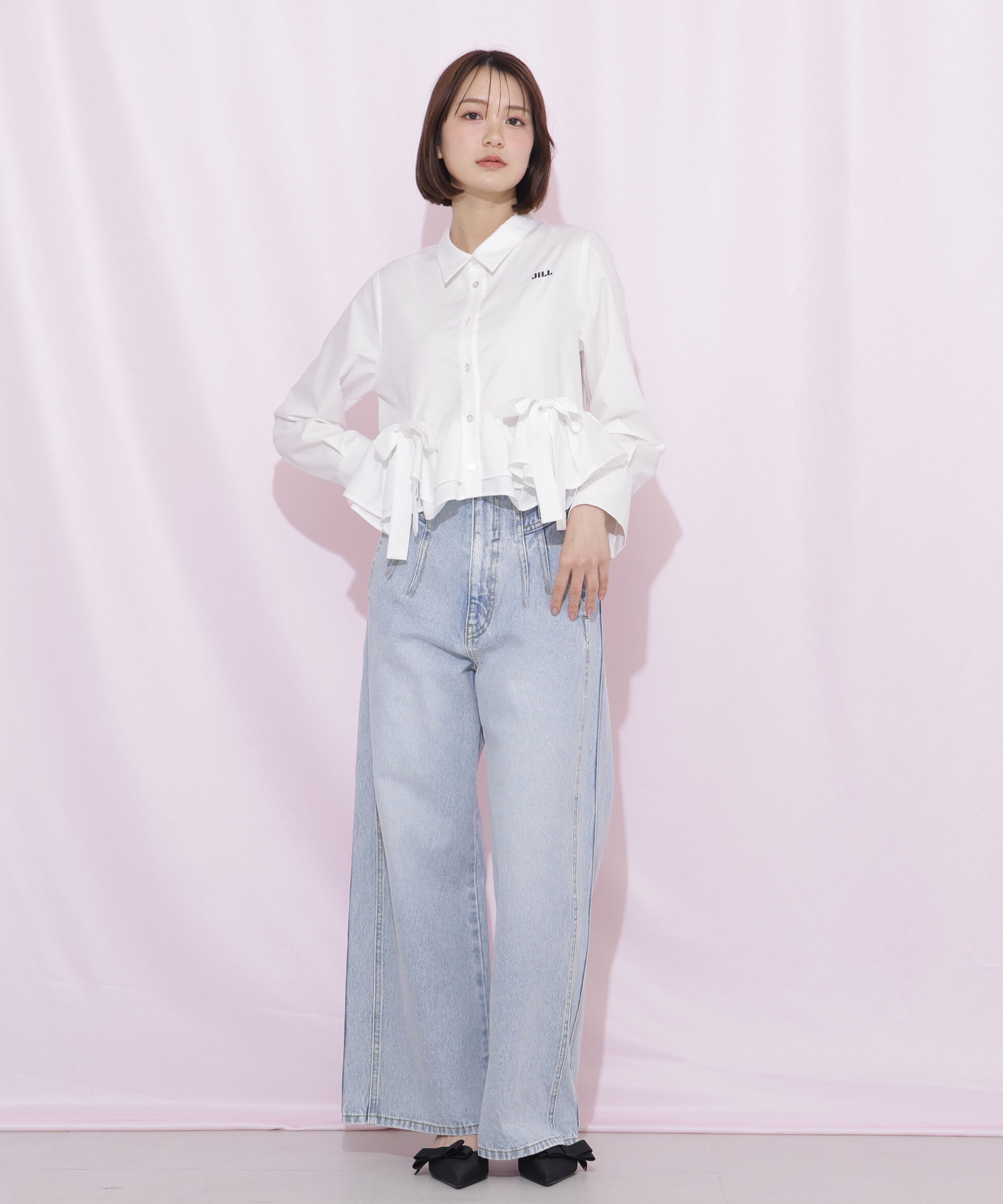  「構築パネルワイドデニム」|その他|