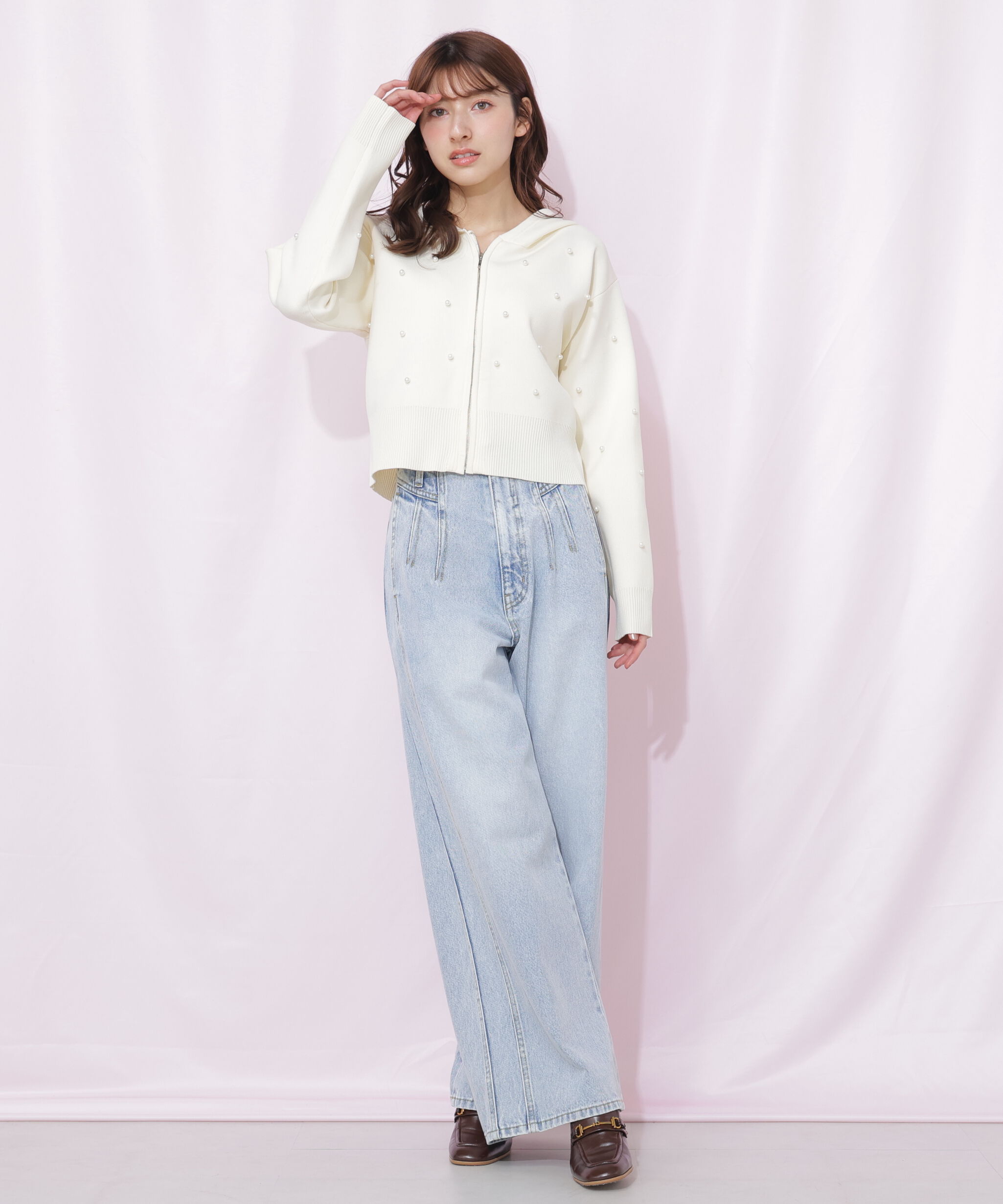  「構築パネルワイドデニム」|その他|