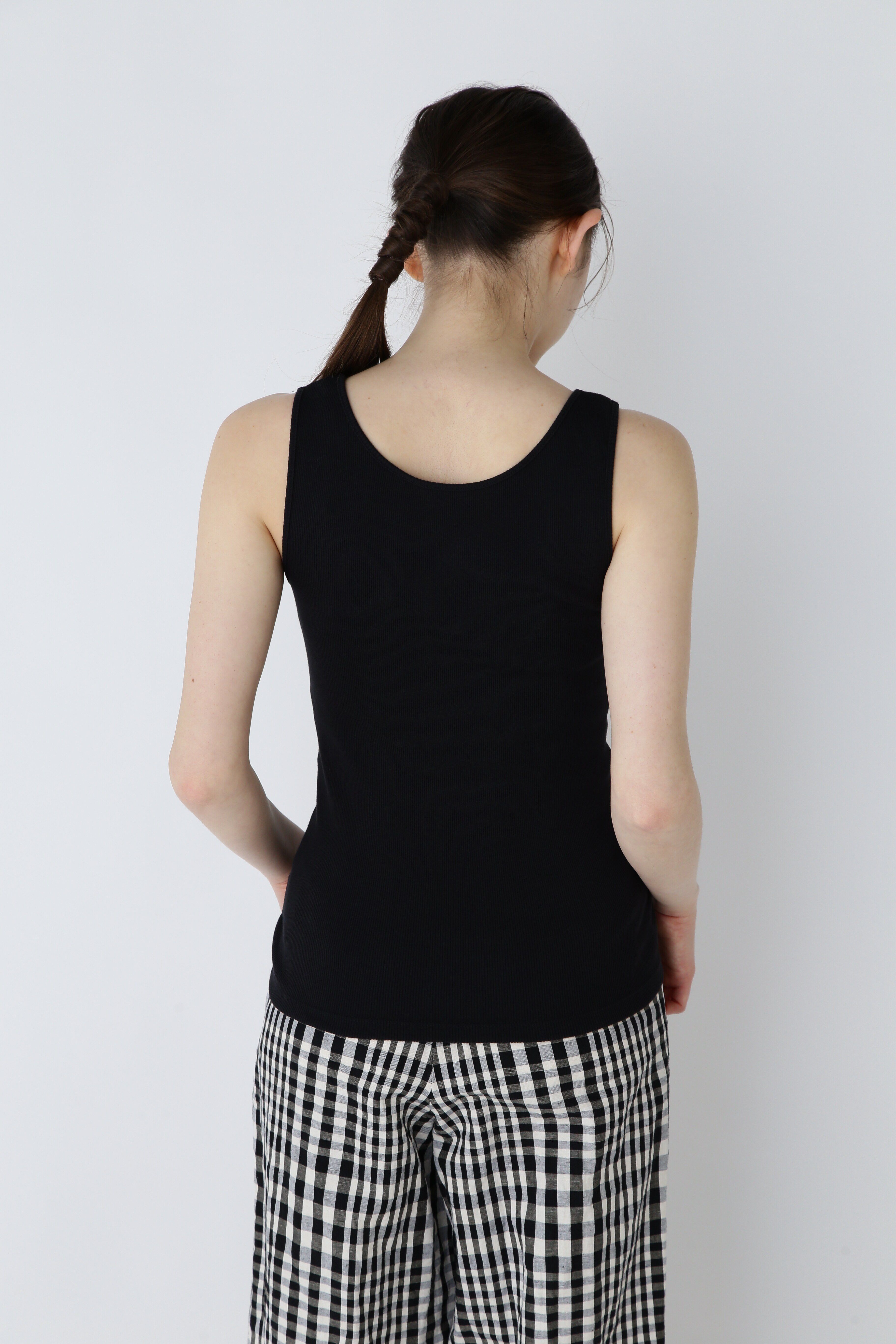  「オーガニック丸胴タンクトップ」|Tシャツ・カットソー|