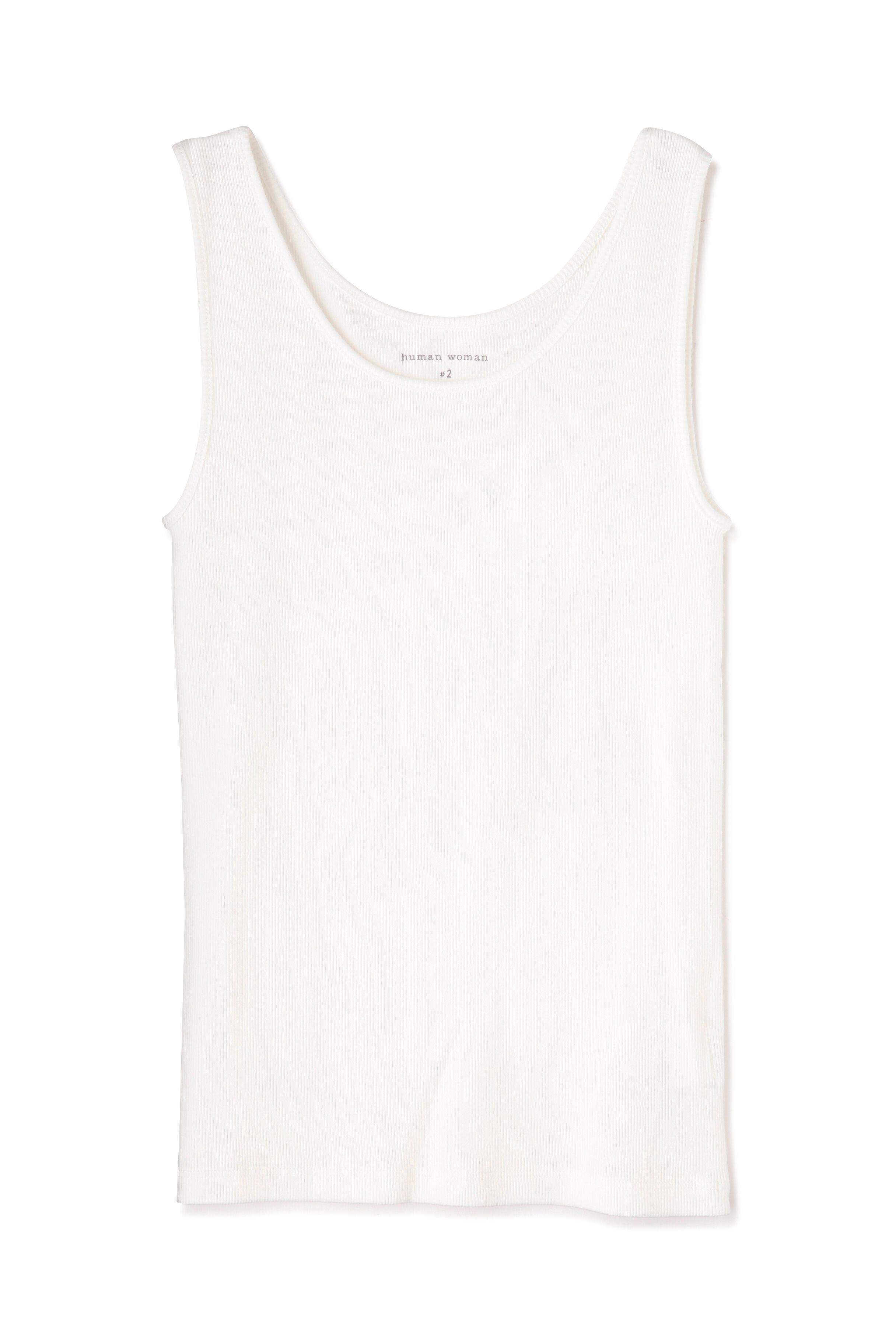  「オーガニック丸胴タンクトップ」|Tシャツ・カットソー|