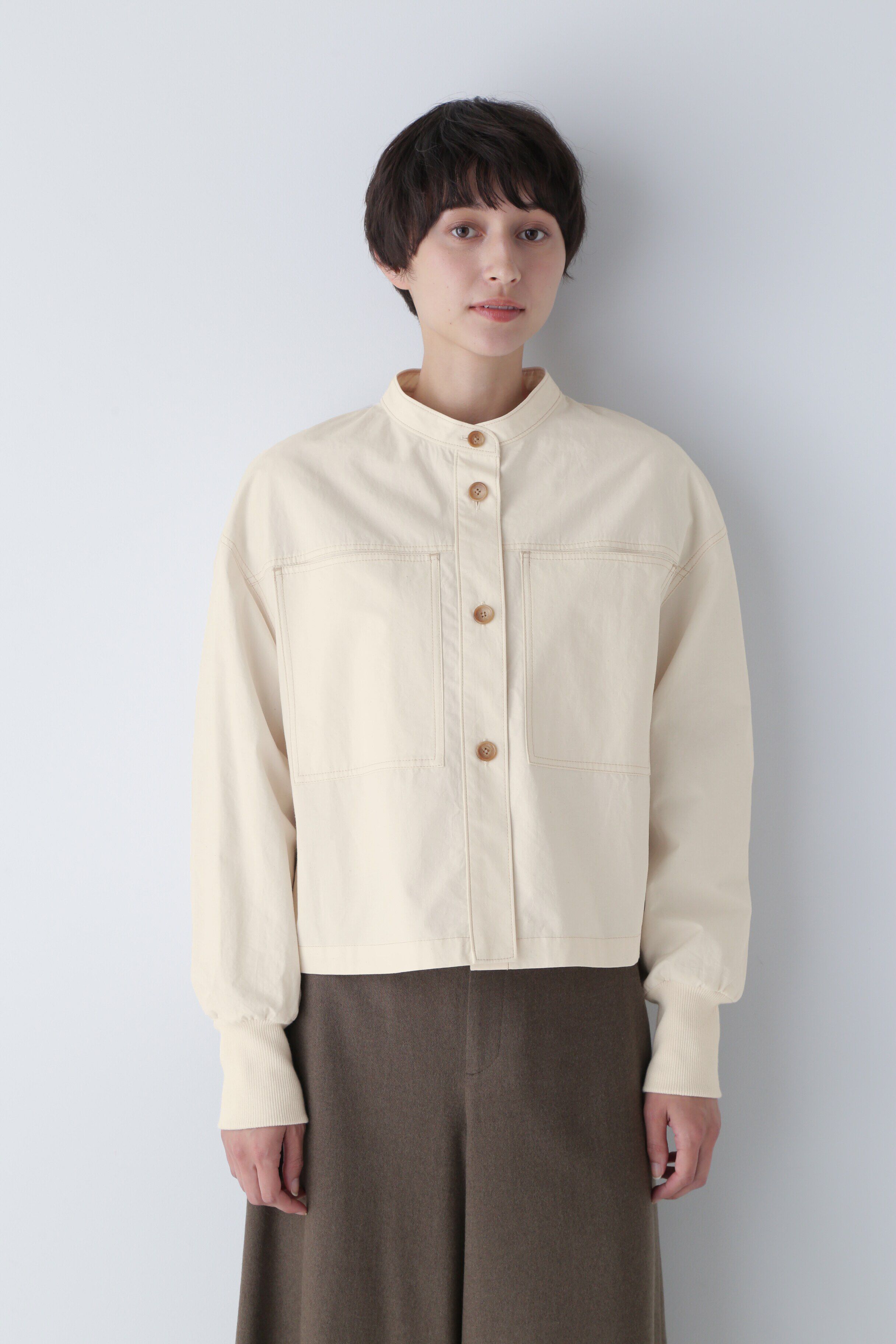  「◆３０／－リサイクル混コットンウェザーブルゾン」|ブルゾン・スタジャン|