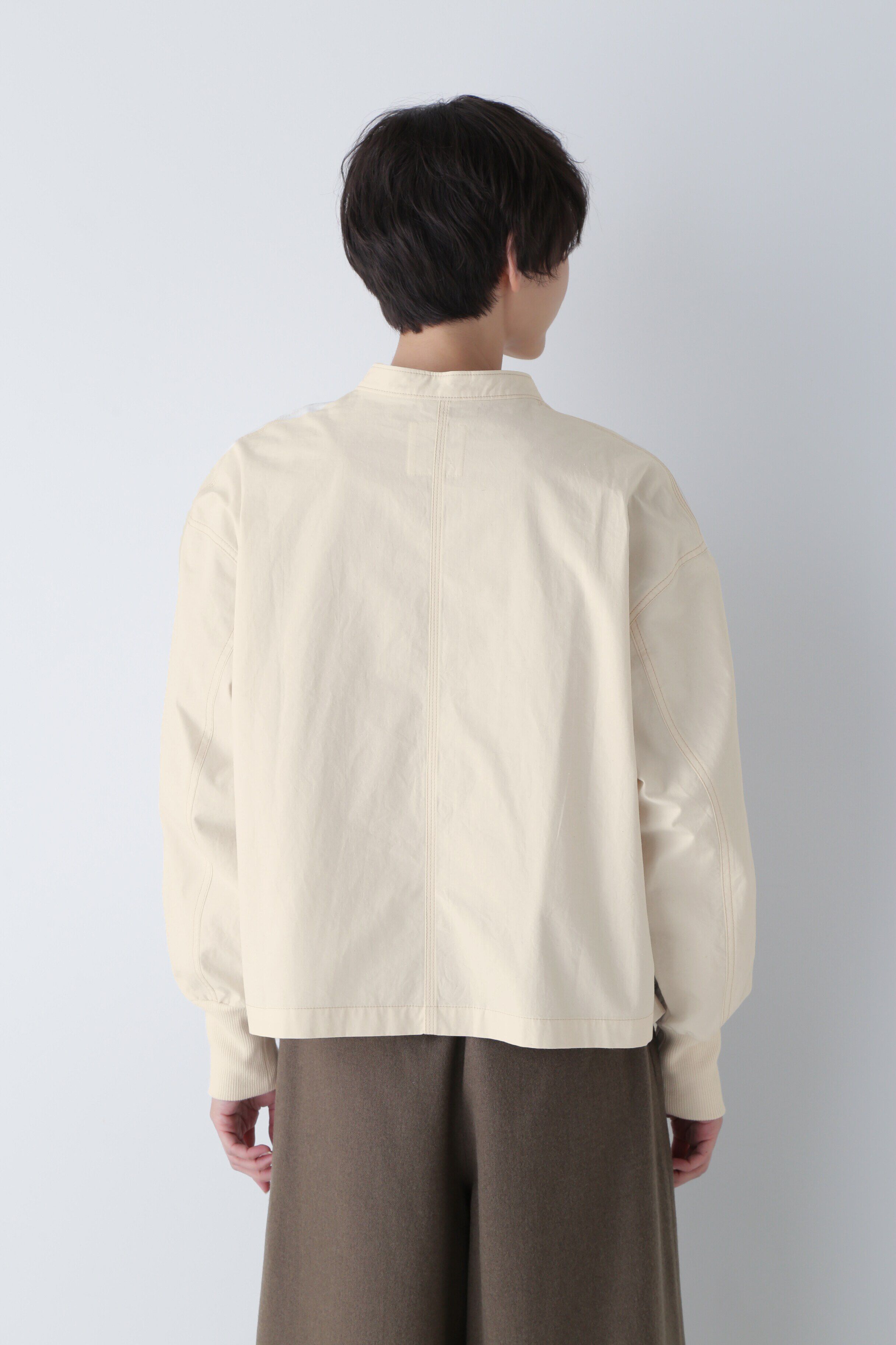  「◆３０／－リサイクル混コットンウェザーブルゾン」|ブルゾン・スタジャン|