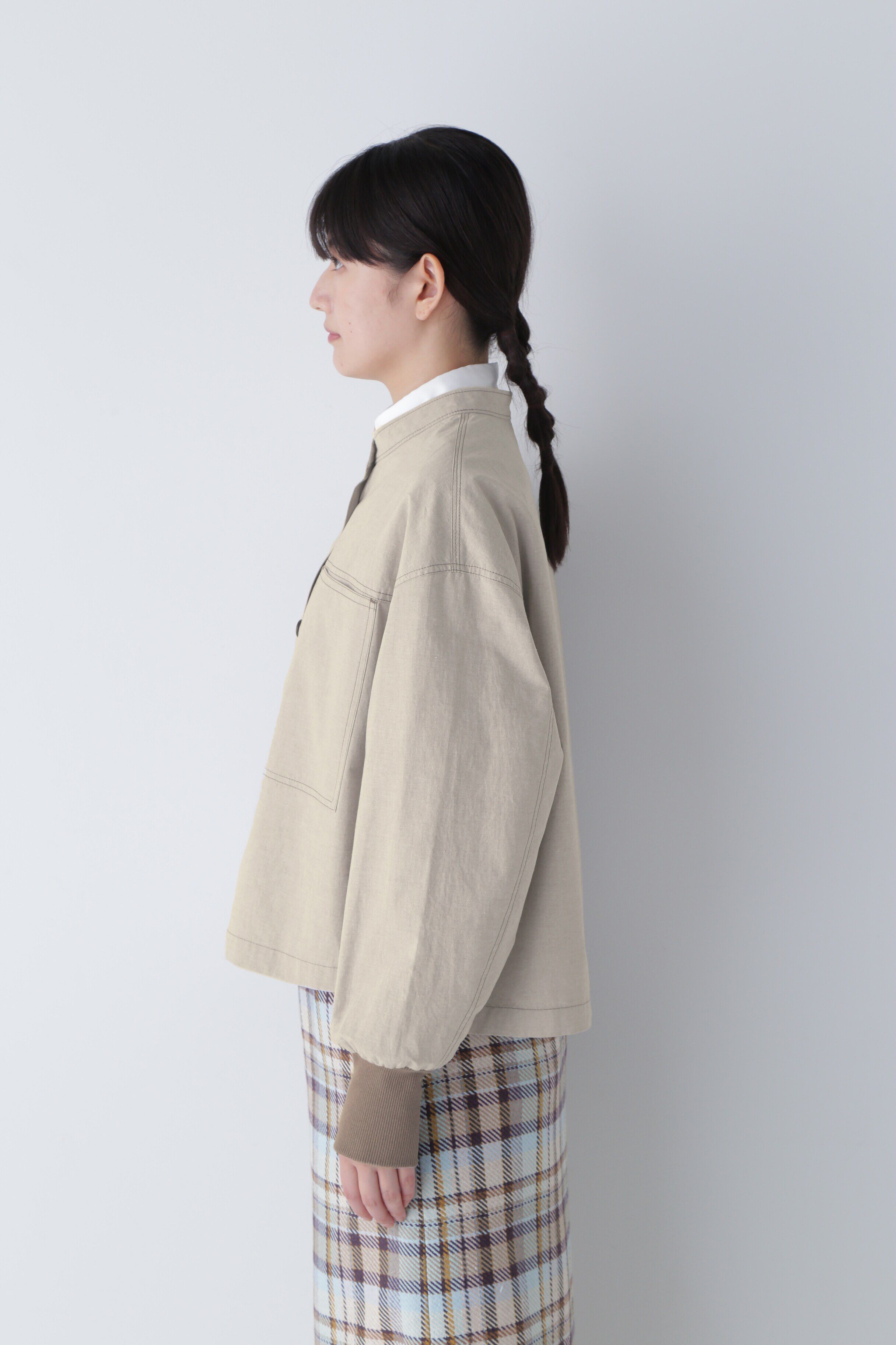  「◆３０／－リサイクル混コットンウェザーブルゾン」|ブルゾン・スタジャン|