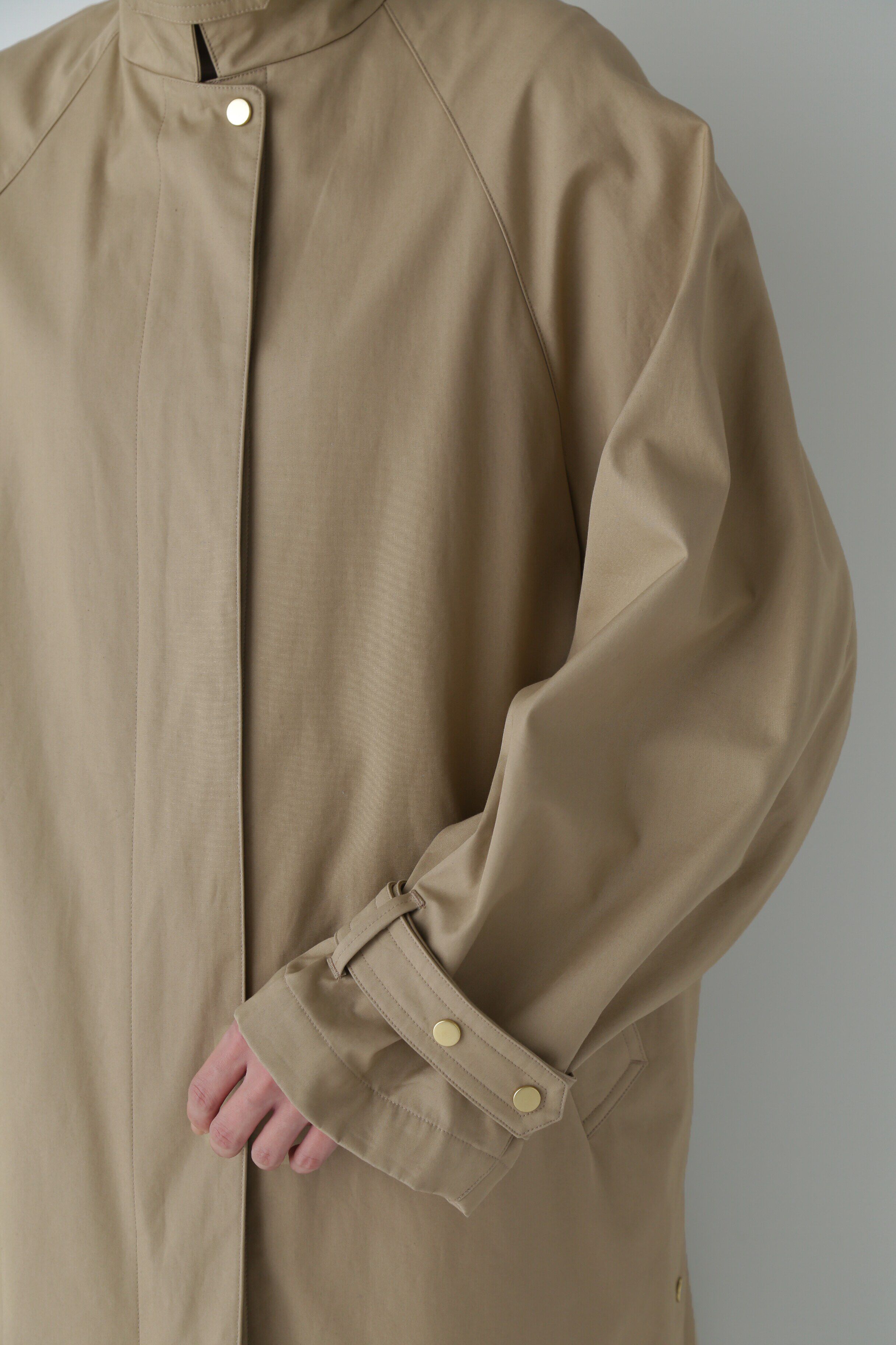  「コットンボンディングステンカラーコート」|その他|