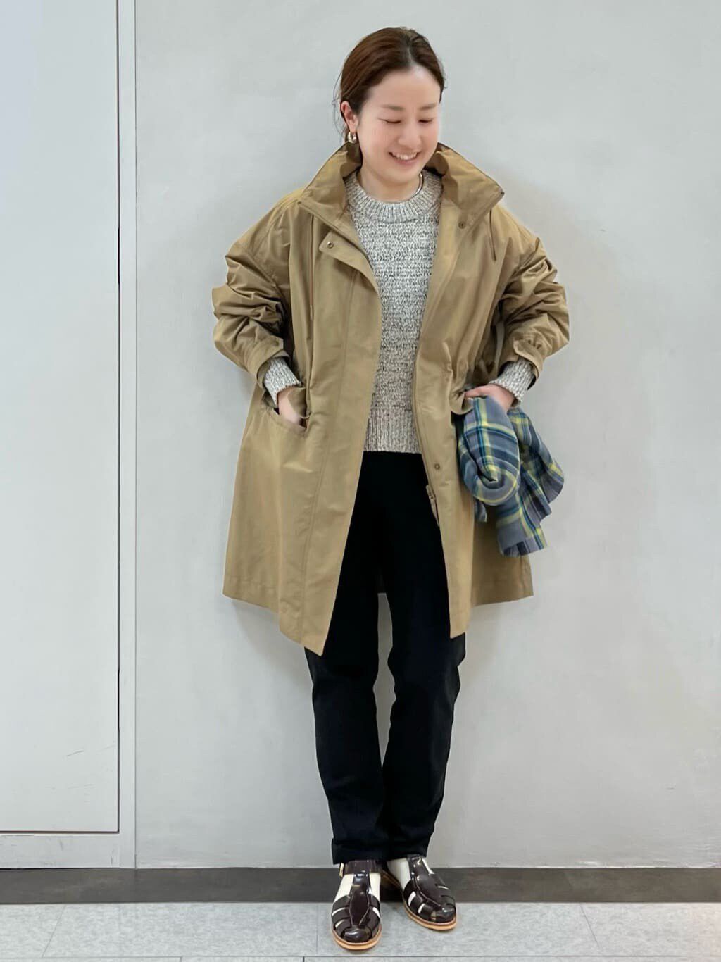  「ストレッチポンチテーパードパンツ」|その他|