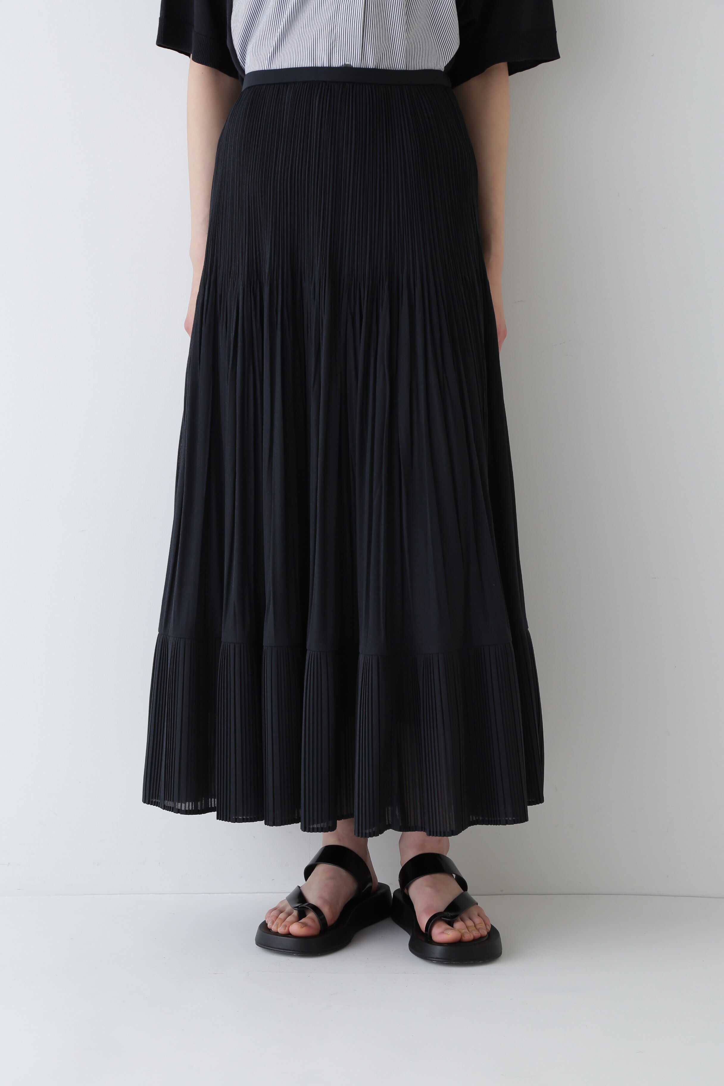  「◆オーガンジープリーツスカート」|スカート|