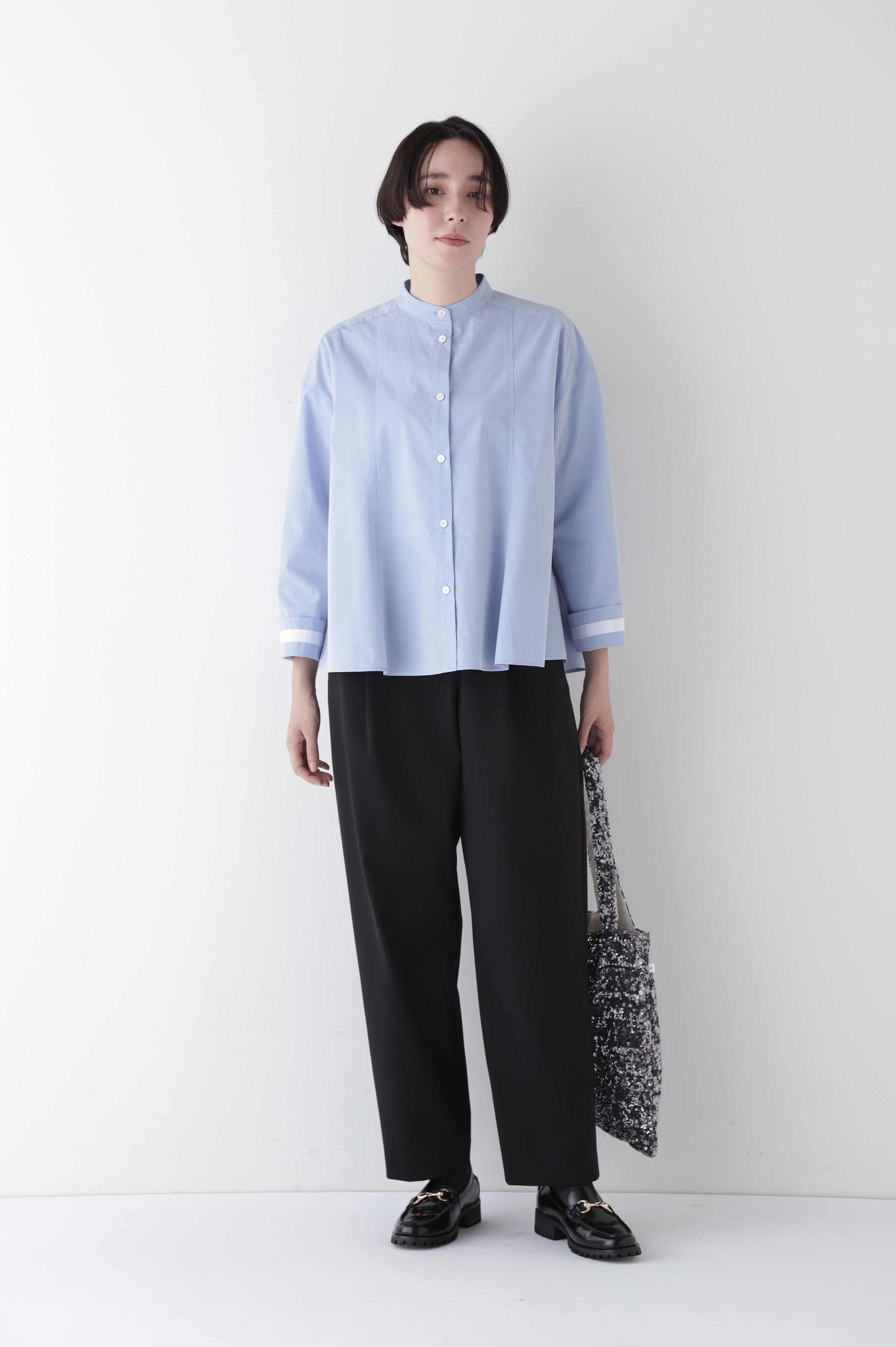  「◆ストレッチポンチタックテーパードパンツ」|その他|